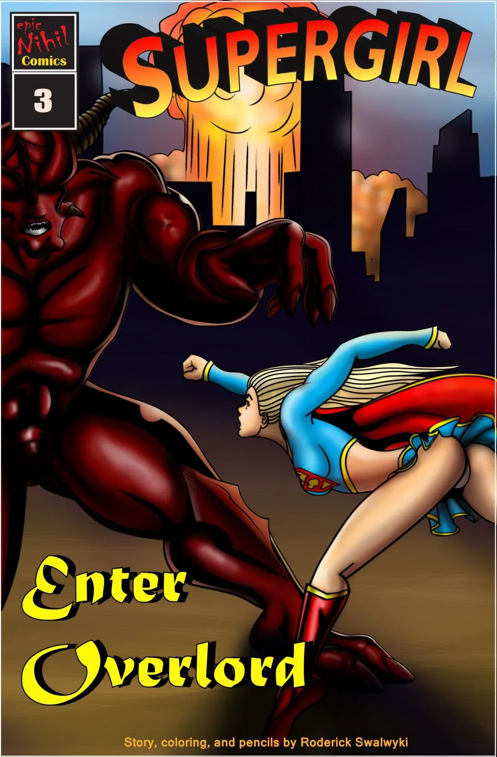Epic Nihil Comics - Justice League  (Chapter 03 - Demonic Bloodsport 3) — page 1