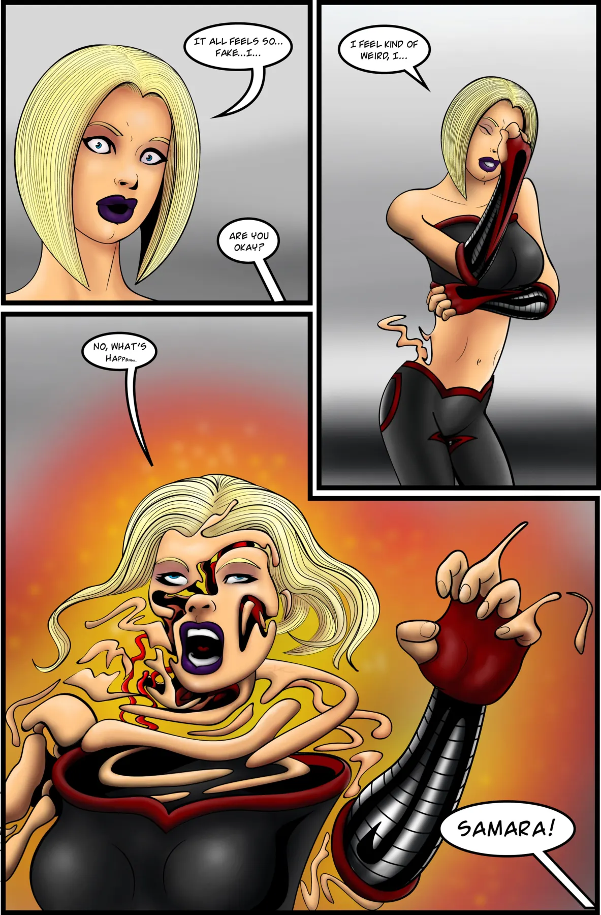 Epic Nihil Comics - Justice League  (Chapter 15 - Supergirl - The Godhead Chronicle Par — page 4