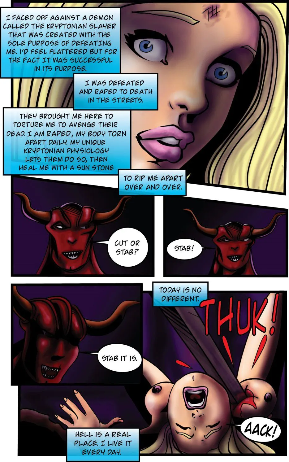 Epic Nihil Comics - Justice League  (Chapter 02 - Demonic Bloodsport 2) — page 4