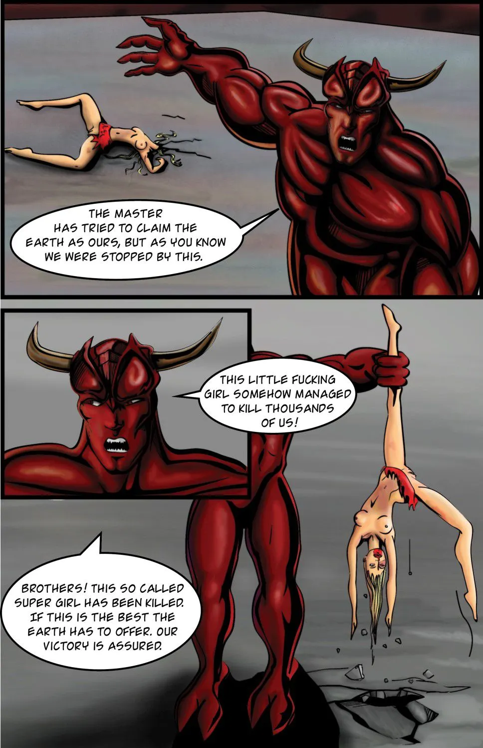 Epic Nihil Comics - Justice League  (Chapter 02 - Demonic Bloodsport 2) — page 33