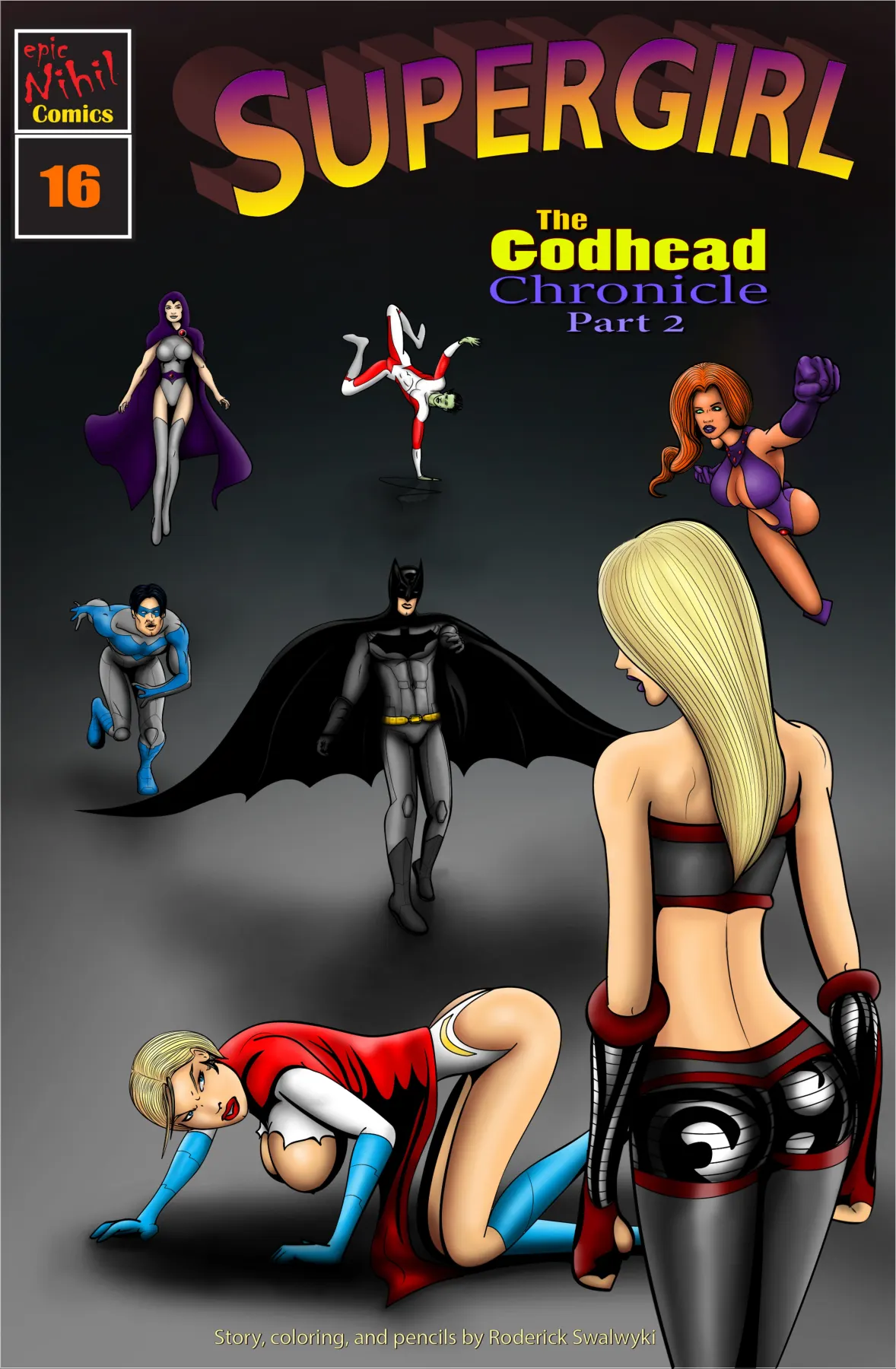 Epic Nihil Comics - Justice League  (Chapter 16 - Supergirl - The Godhead Chronicle Par — page 1
