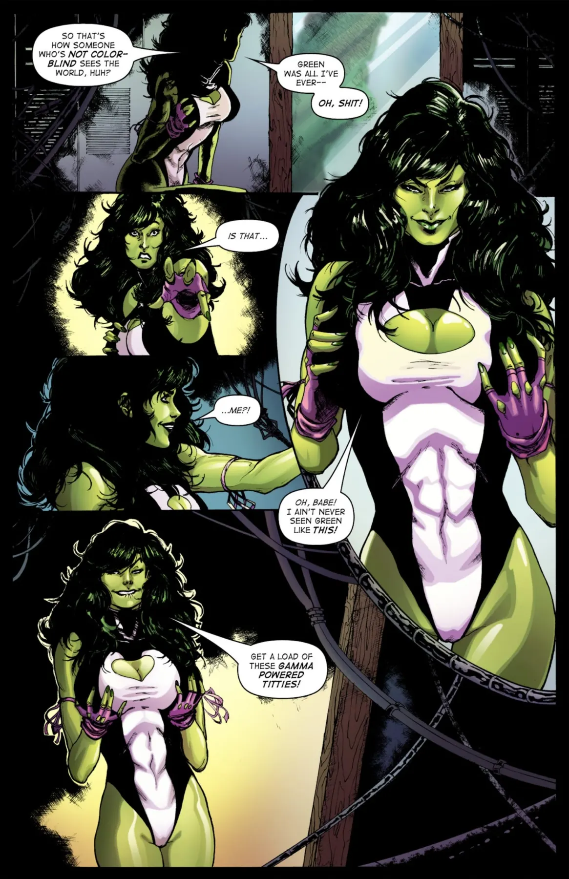 She-Hulk - Acts Of LustShe-Hulk  (Chapter 01) — page 4