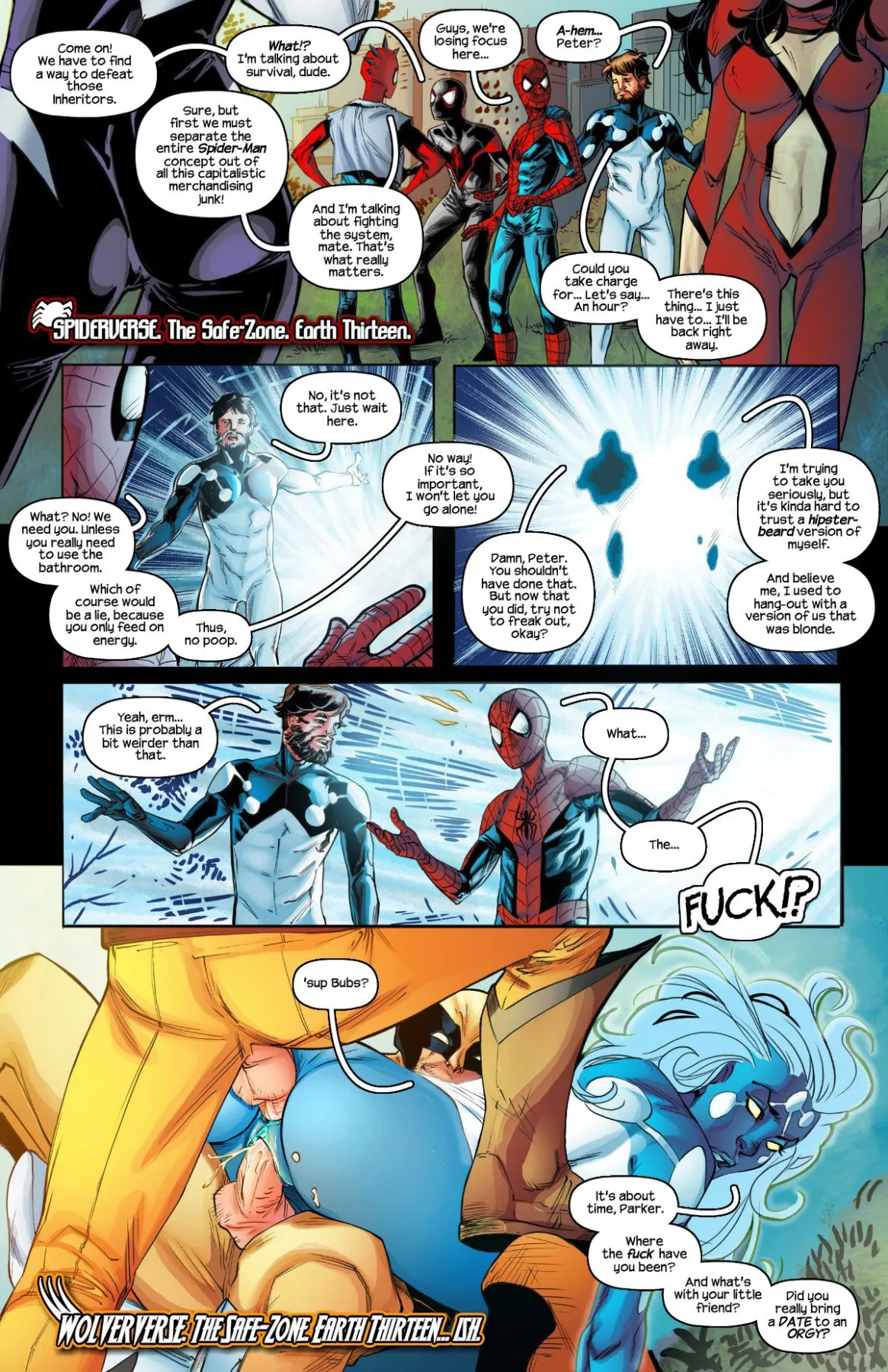 All-Sex Wolververse Spider-Man , X-Men  (Chapter 01) — page 3