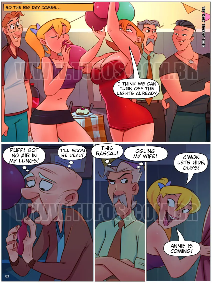 Naughty Fam  (Chapter 64 - Annie's 19th Birthday) — page 3