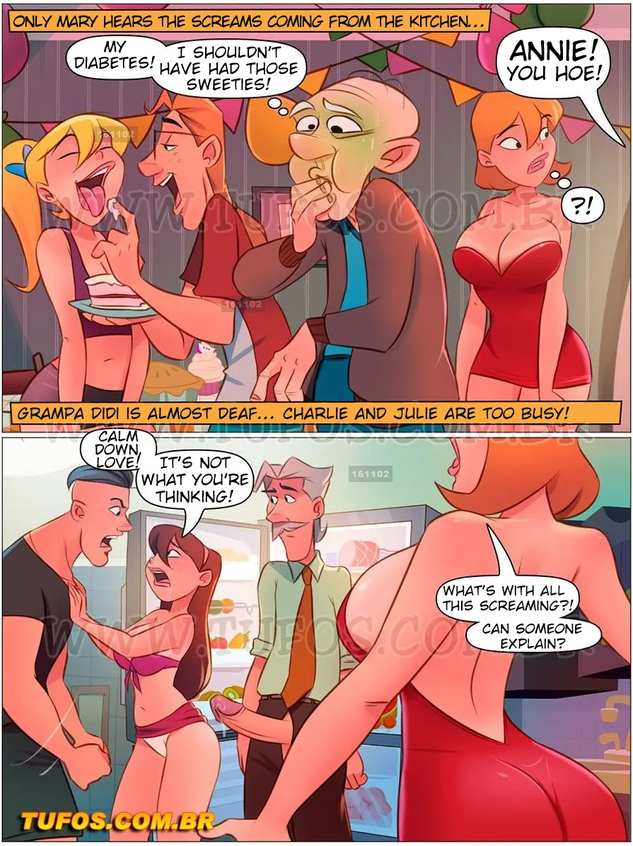 Naughty Fam  (Chapter 64 - Annie's 19th Birthday) — page 8