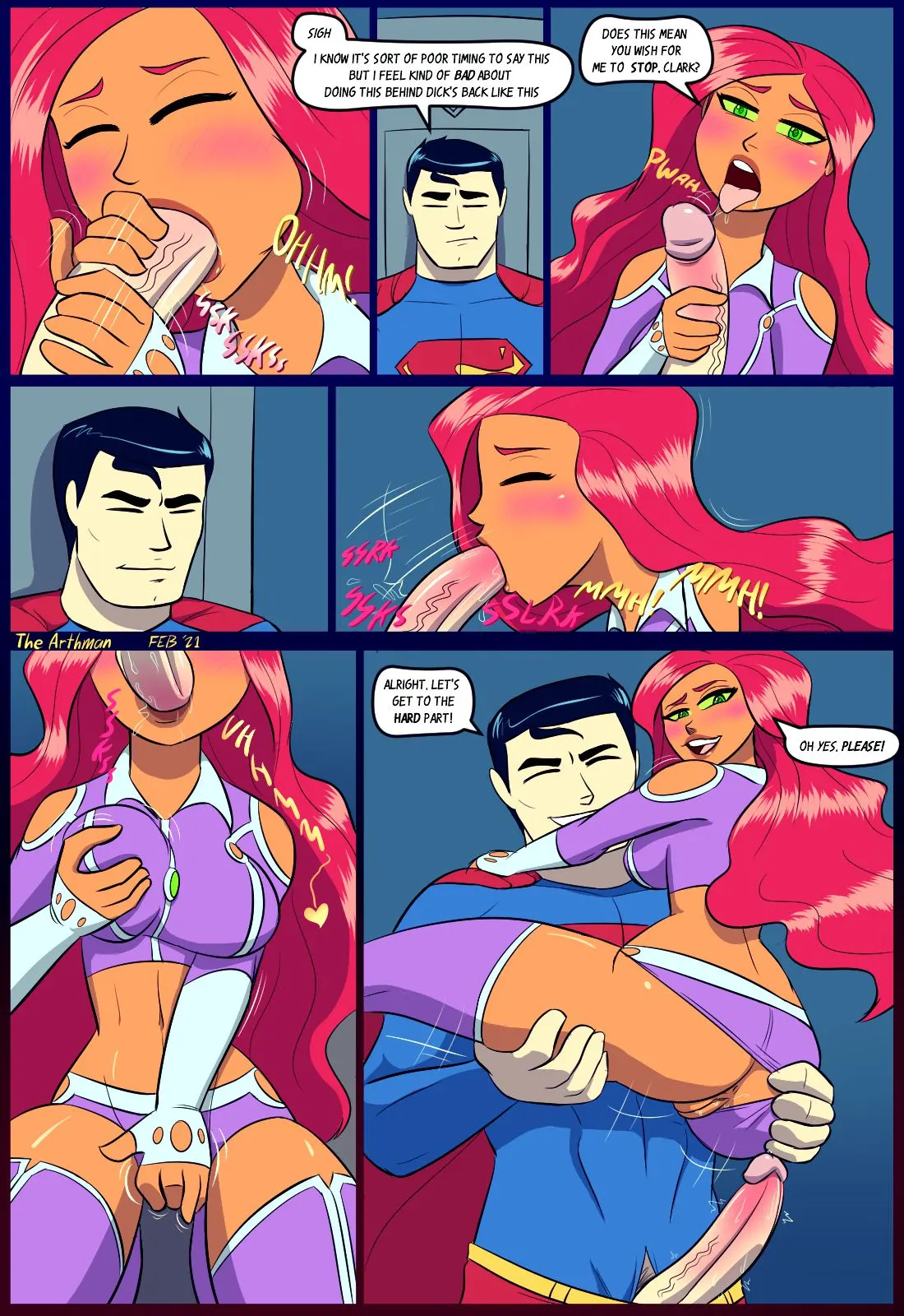 Action Sex - Justice League  (Chapter 01) — page 4