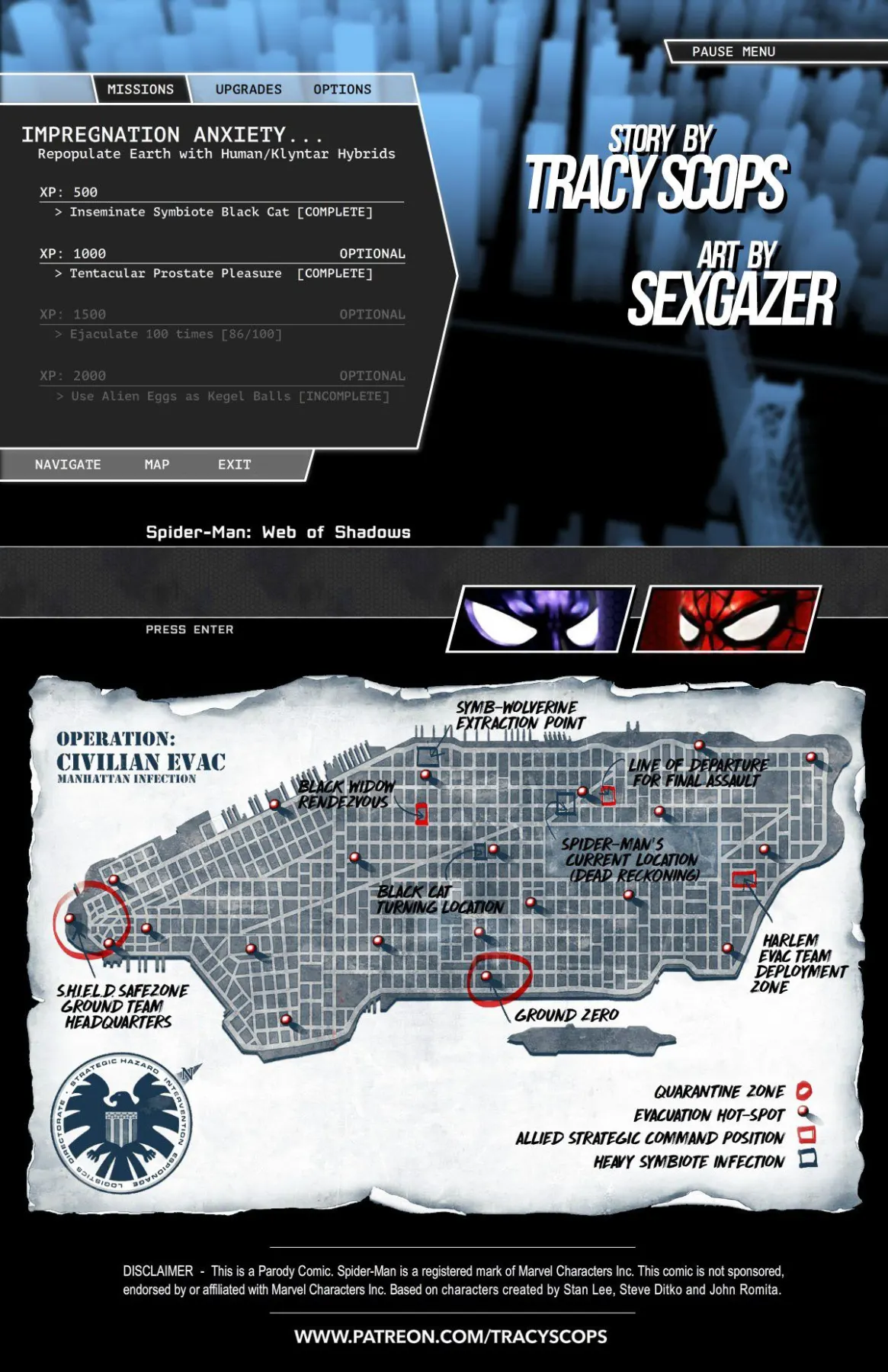 Web Of Shadows Spider-Man  (Chapter 01) — page 2