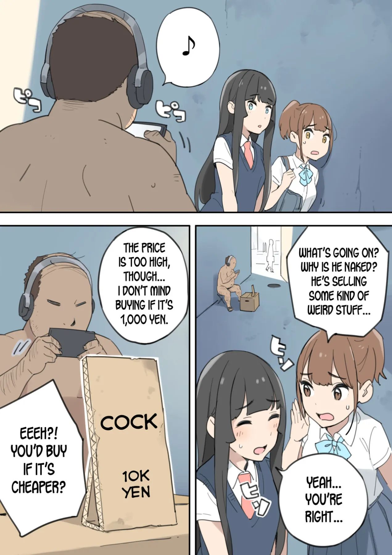 The Cock-Selling Middle Aged Man  (Chapter 01) — page 4