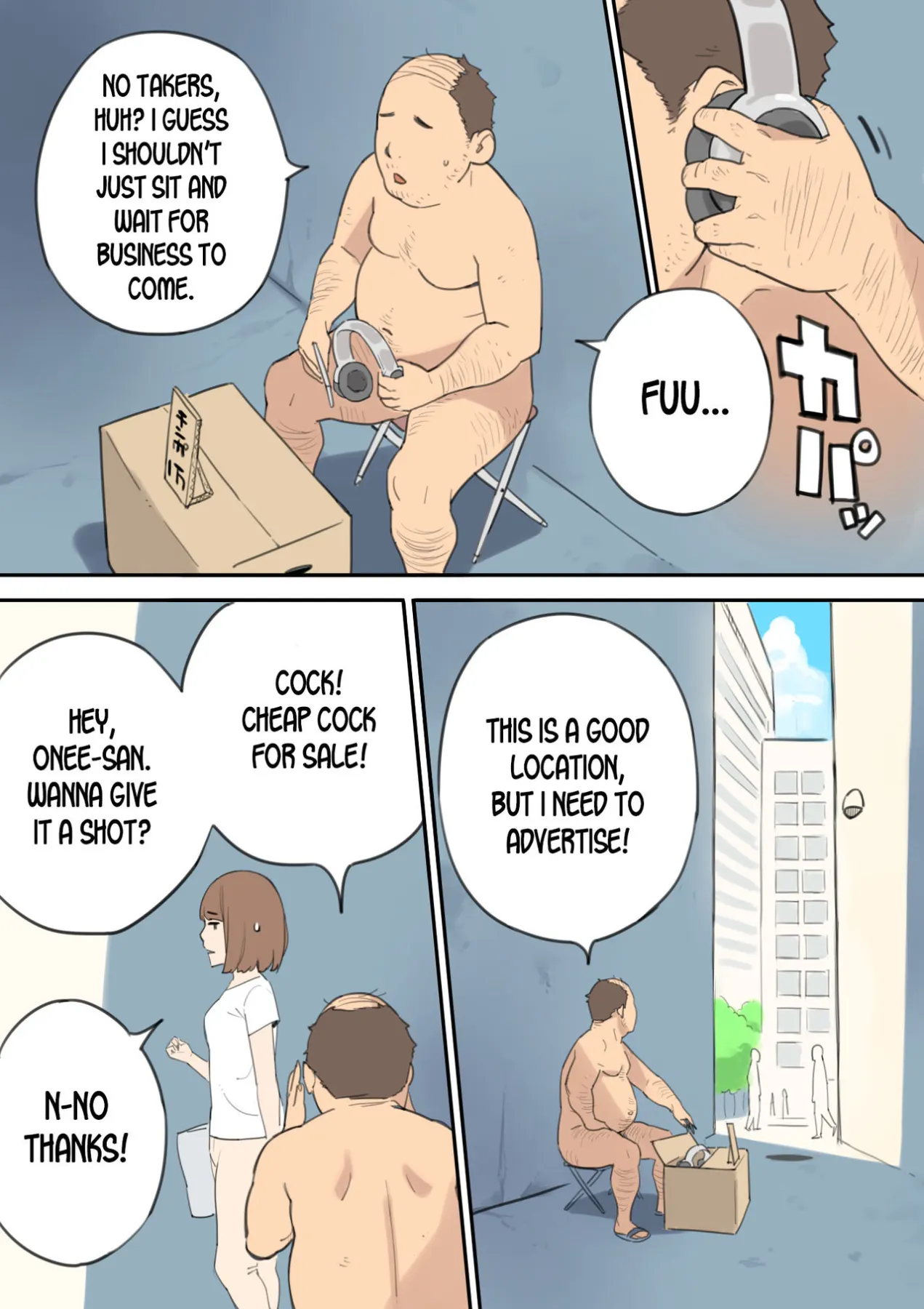 The Cock-Selling Middle Aged Man  (Chapter 01) — page 5