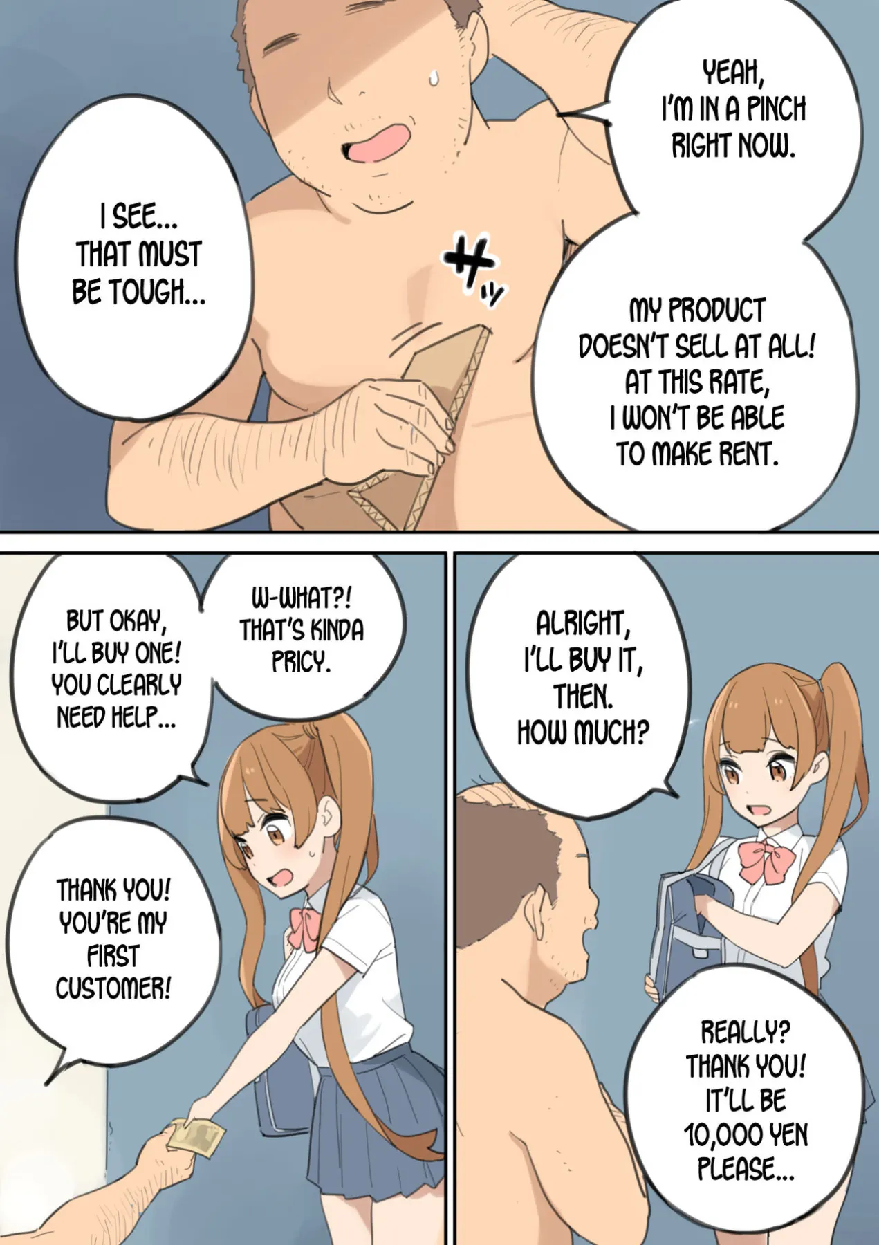 The Cock-Selling Middle Aged Man  (Chapter 01) — page 8