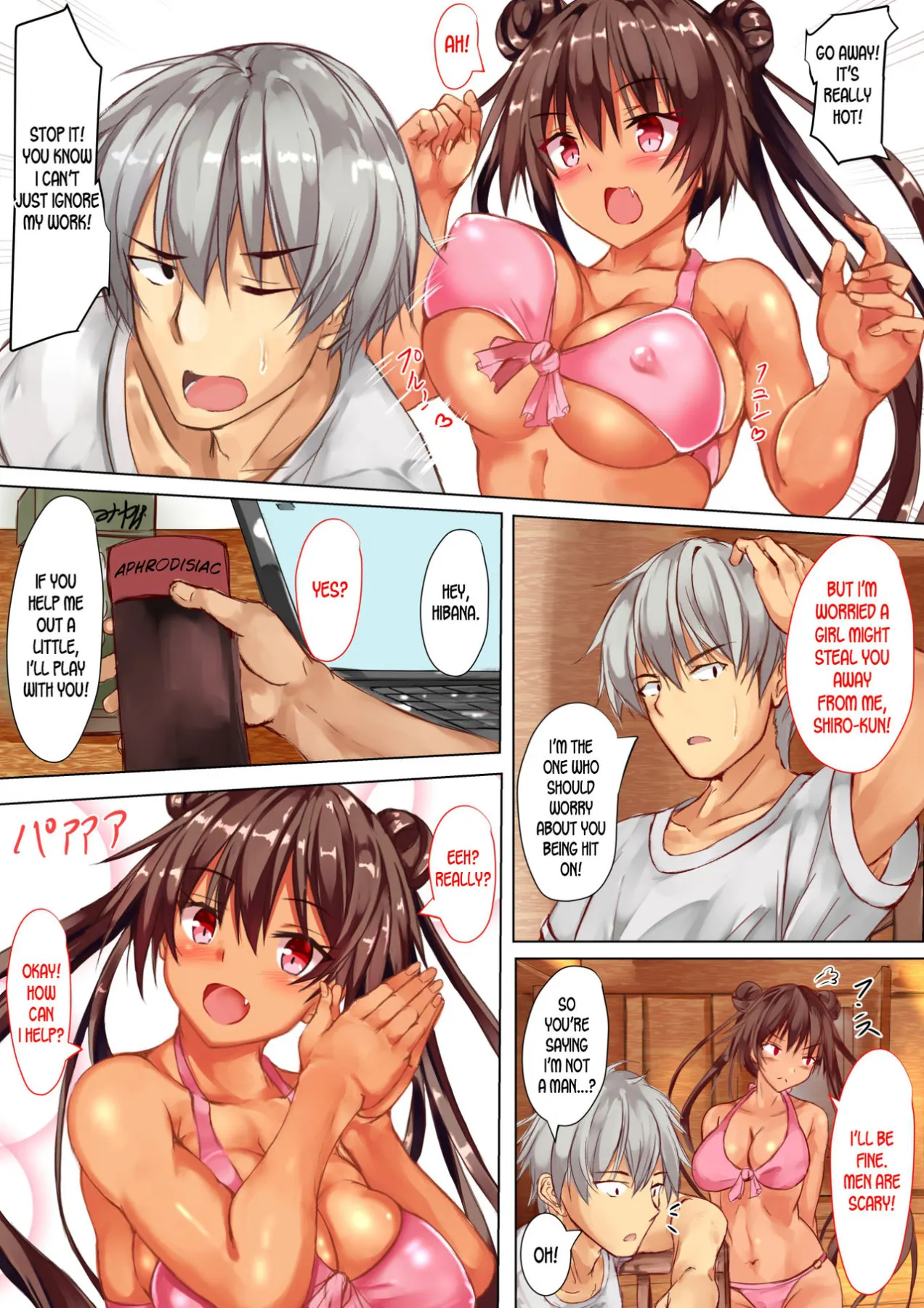 Hibana-chan No Kusuguri Sex Life  (Chapter 01) — page 4