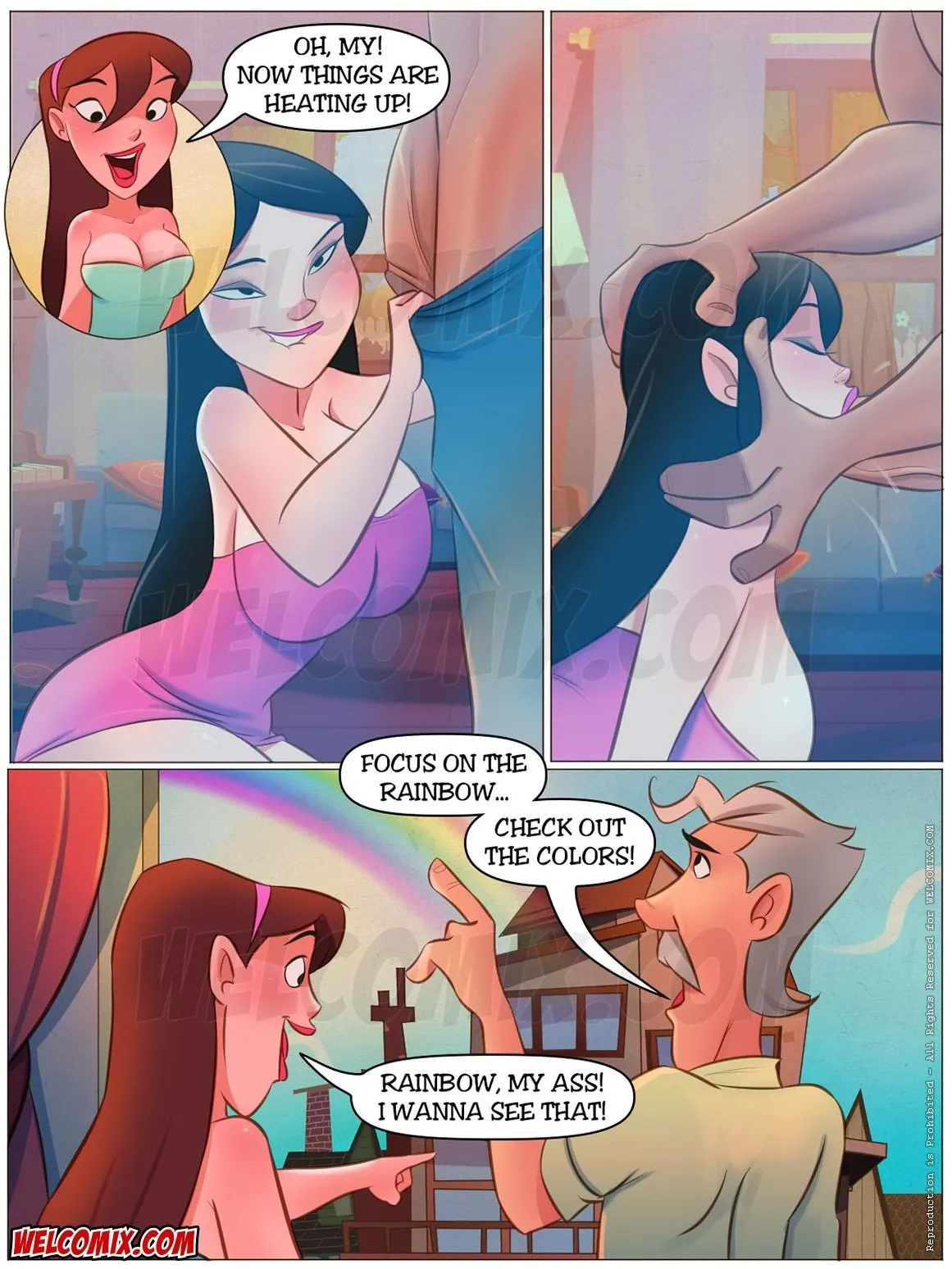 Naughty Fam  (Chapter 39 - The Rainbow Secret) — page 4