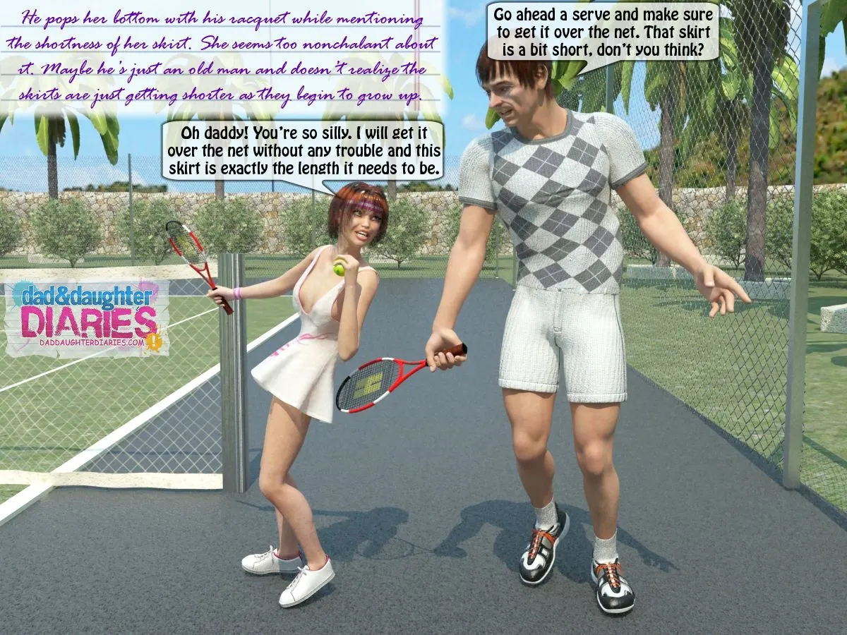 Dad And Daughter Diaries  (Chapter 07 - Game Of Tennis) — page 3