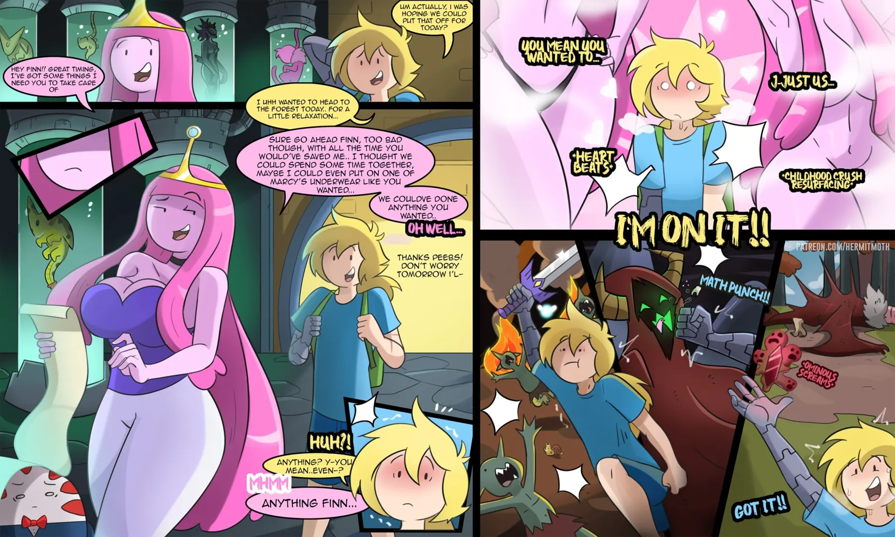 Princess Bubblegum X Finn - Adventure Time  (Chapter 002) — page 1