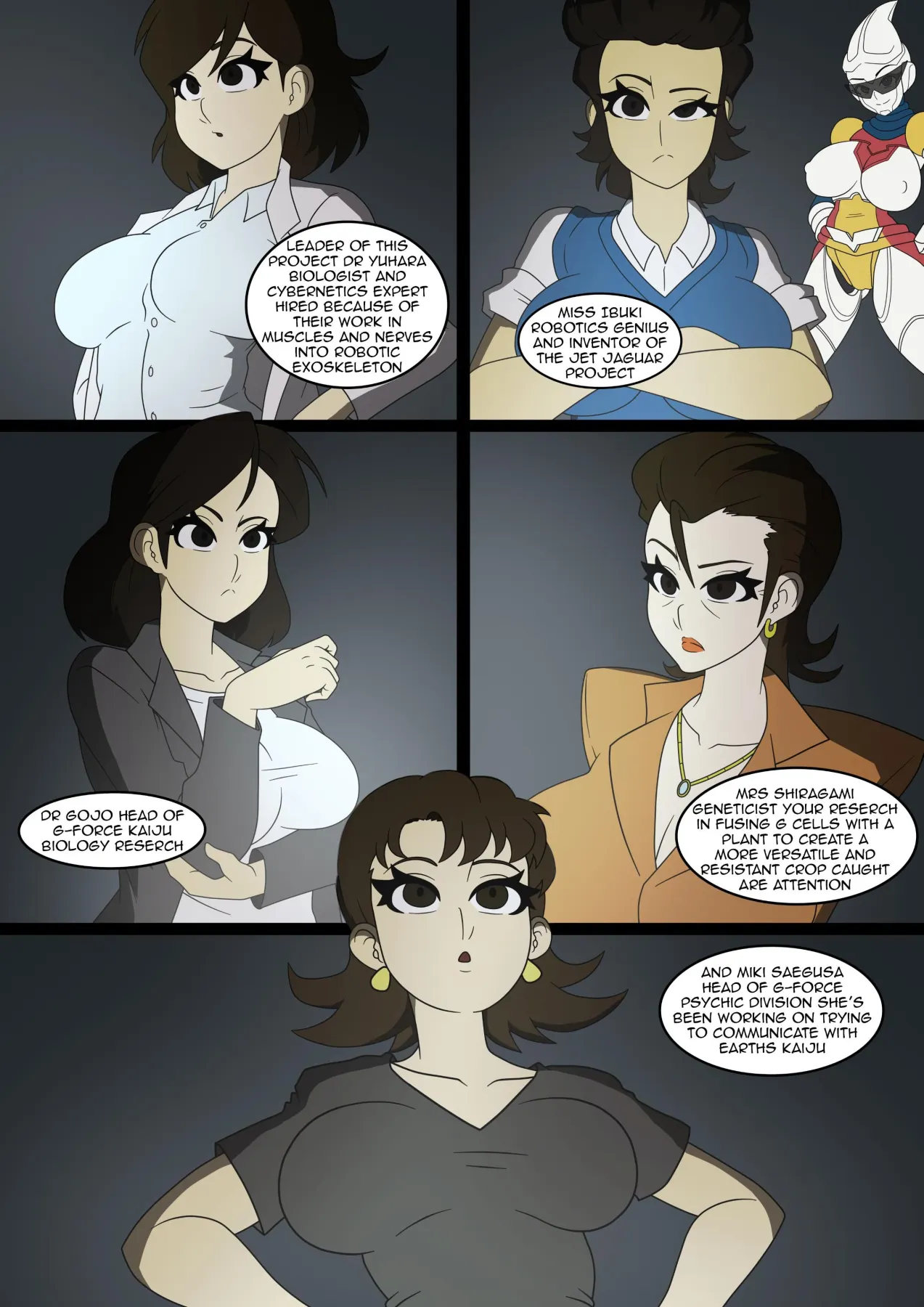 Kaiju Girls  (Chapter 05) — page 4