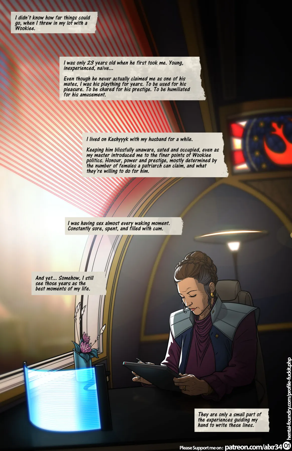 A Complete Guide To Wookie Sex  (Chapter 4) — page 3