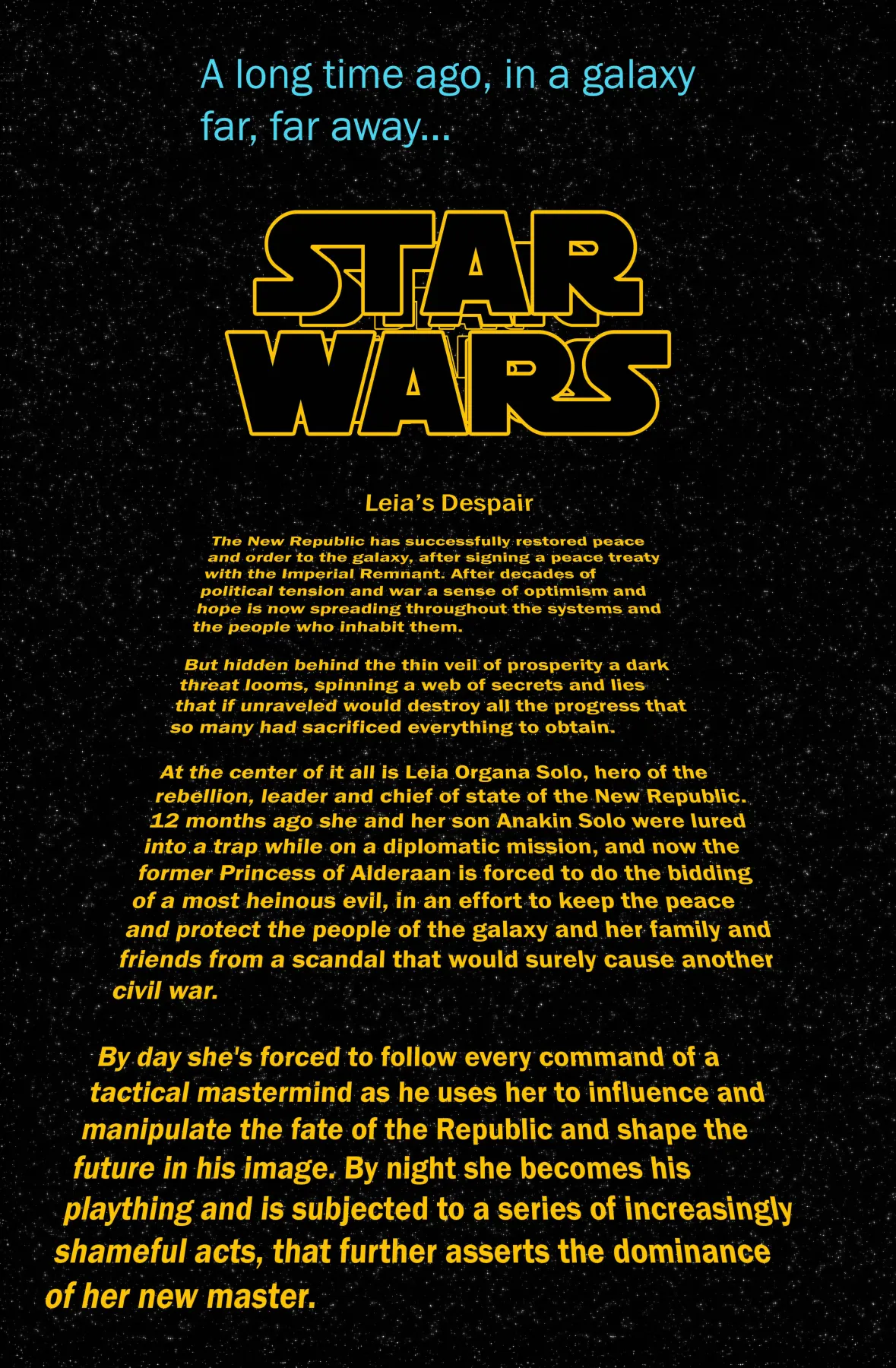 Leia/s Despair  (Chapter 1) — page 5