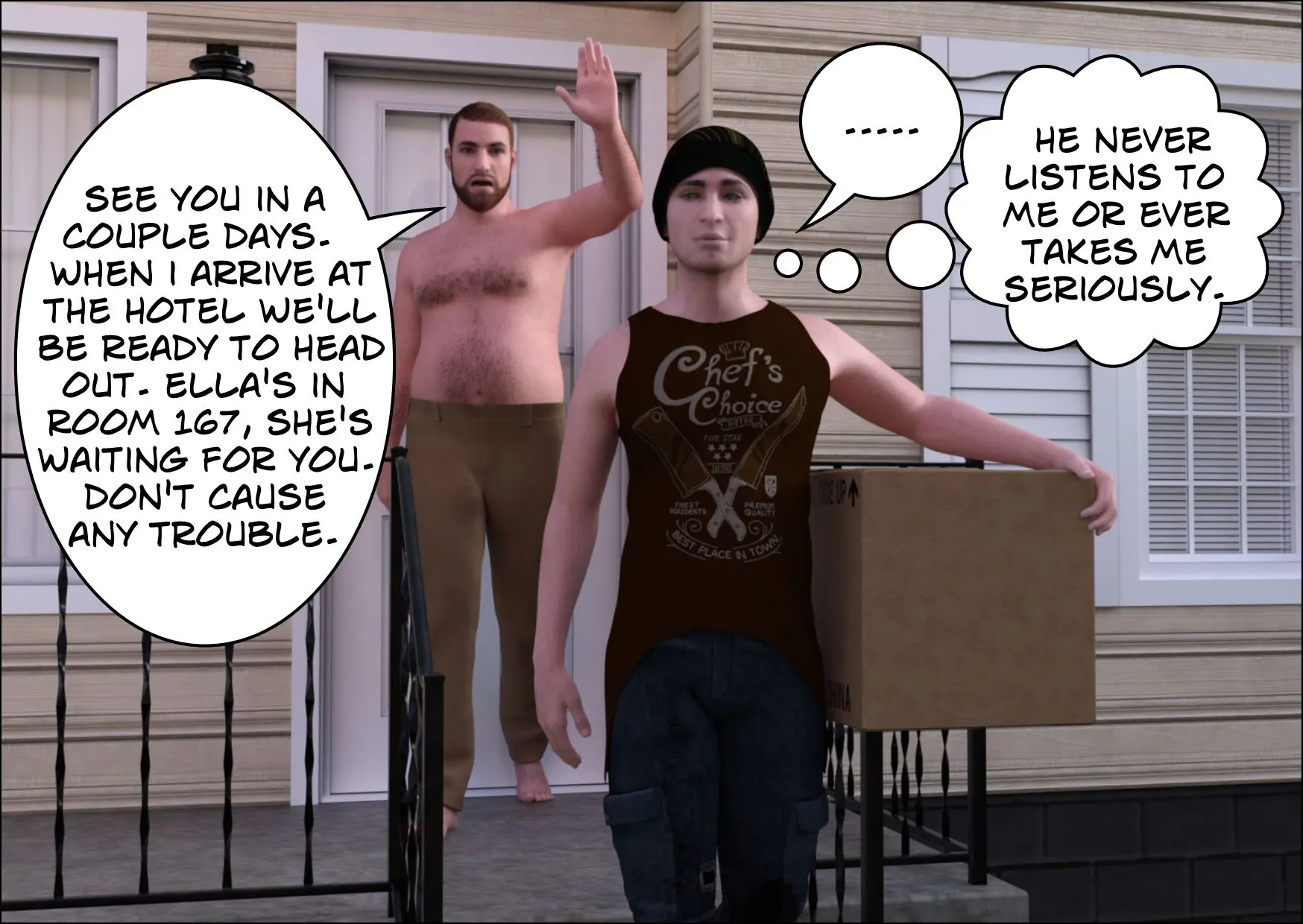 Hotel Seduction  (Chapter 1) — page 8
