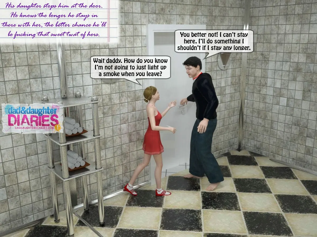 Dad And Daughter Diaries  (Chapter 10 - Smoke) — page 24