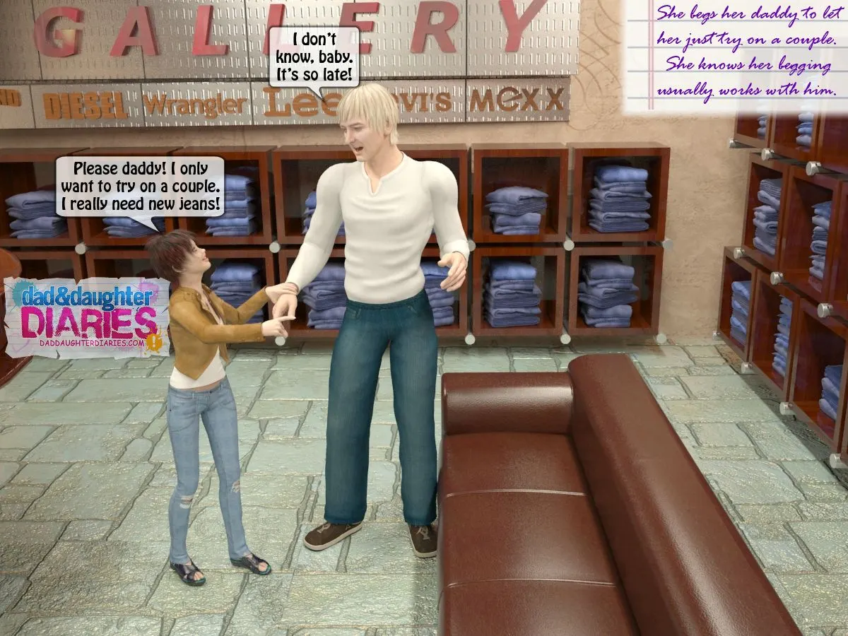 Dad And Daughter Diaries  (Chapter 11 - Father/s Shop) — page 3