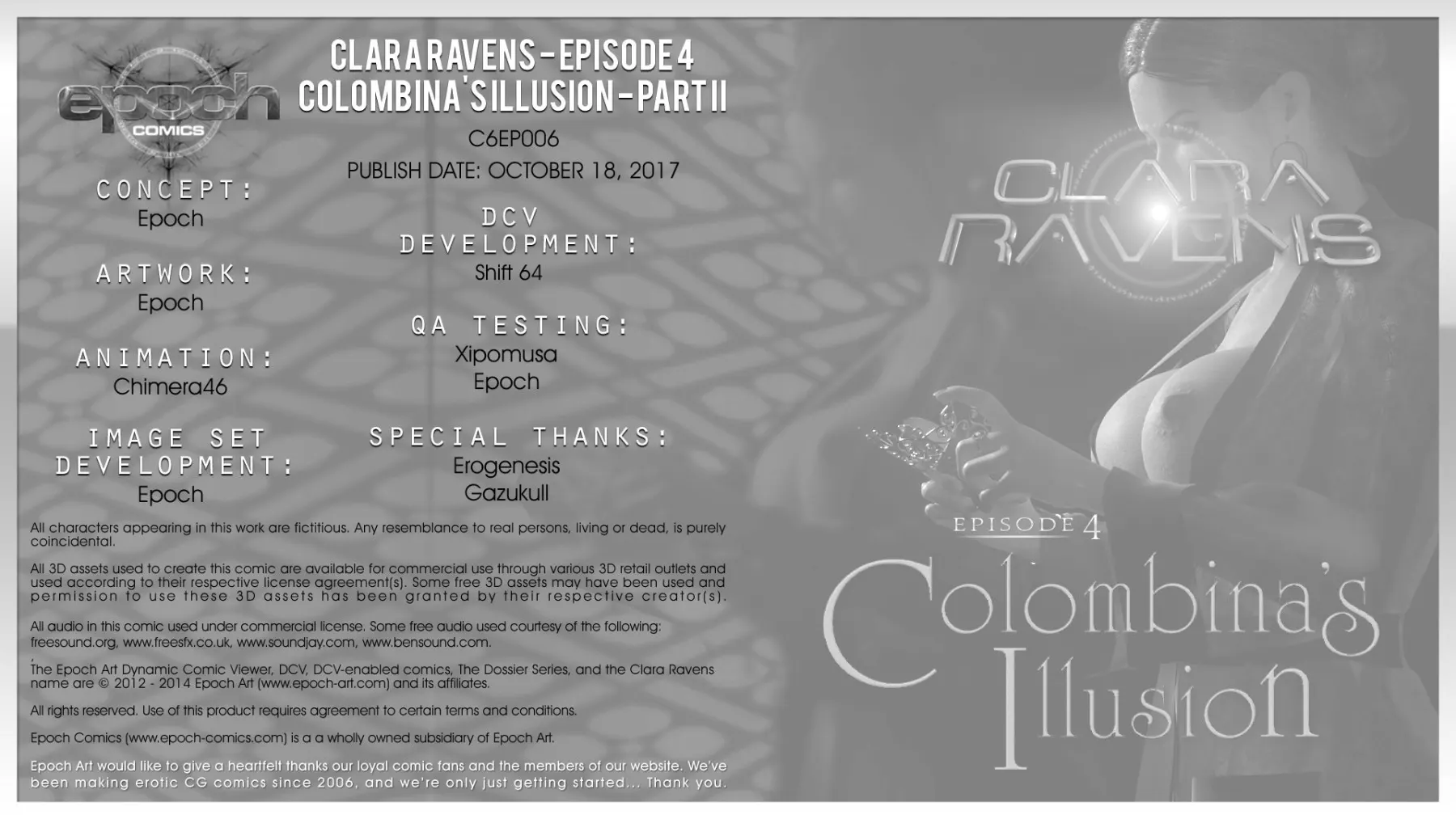 Clara Ravens  (Chapter 04.5 - Colombina/s Illusion 2) — page 36