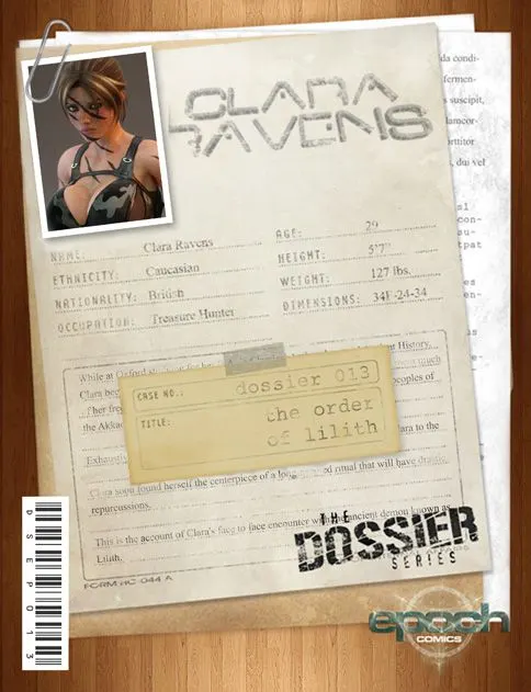 The Dossier  (Chapter 13 - The Order Of Lilith) — page 1