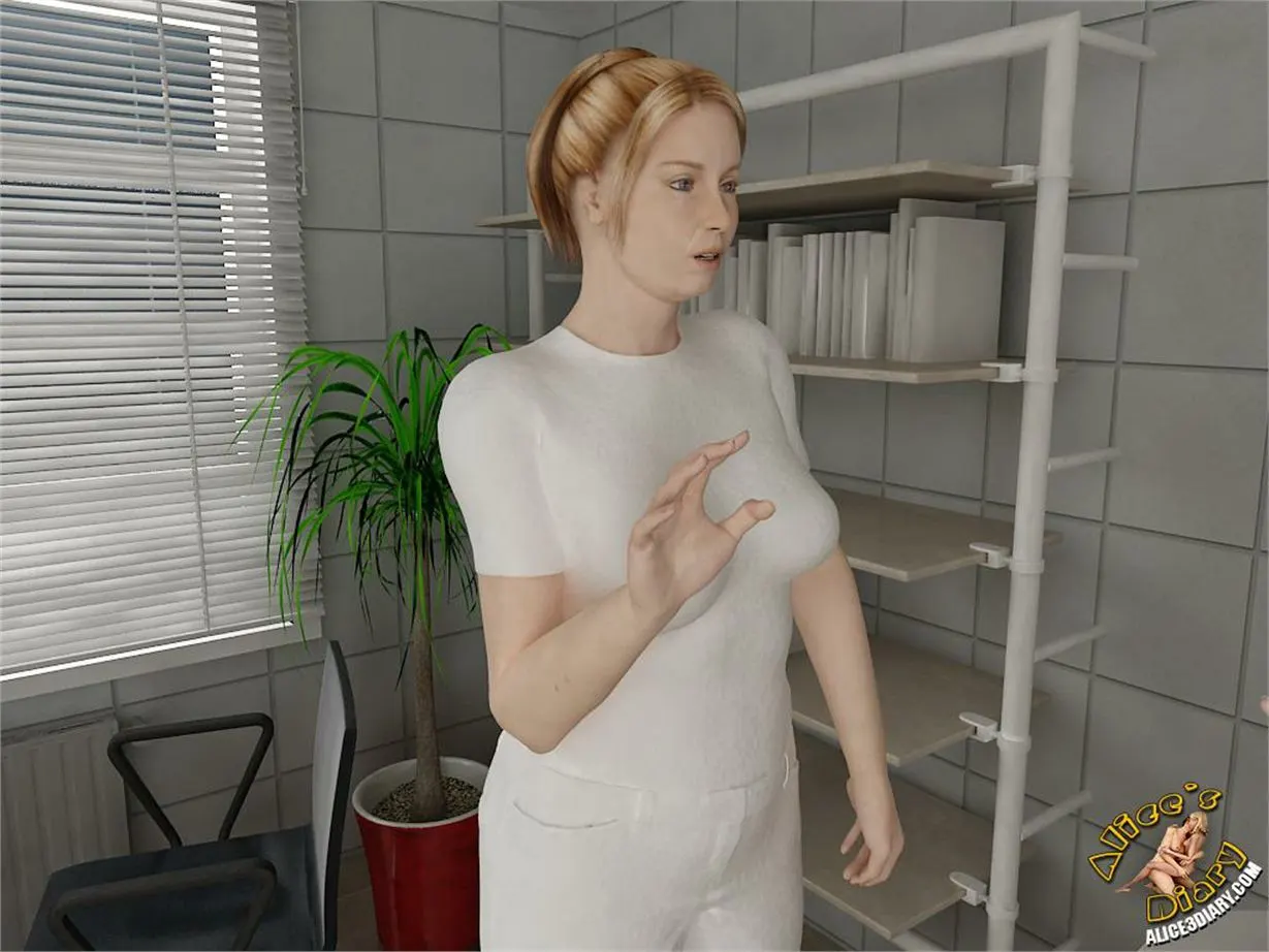 Alice's Diary  (Chapter 14 - Hot Lesbian Seduction In Dentists Office) — page 41