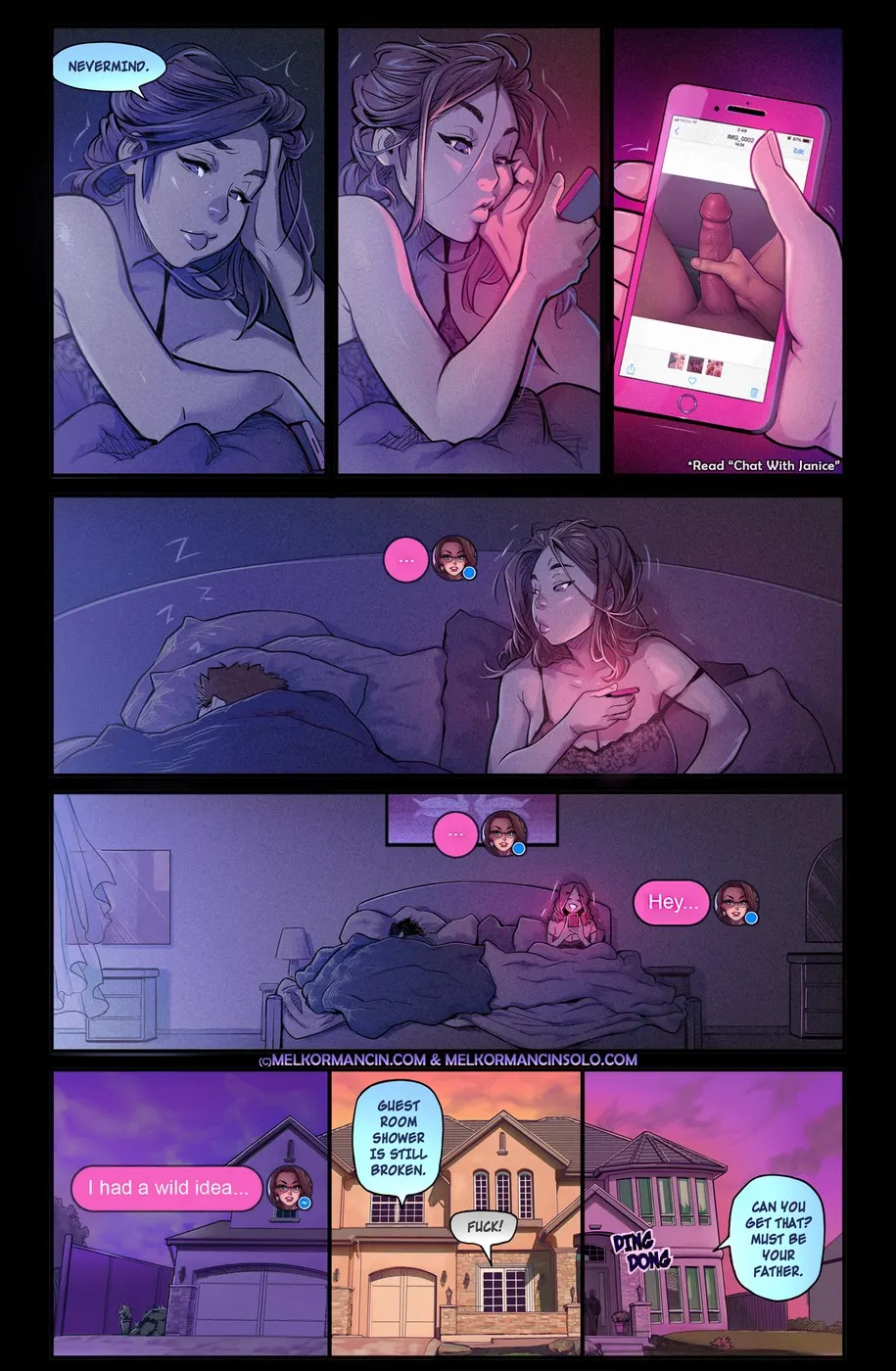 The Naughty In-Law  (Chapter 4 - Sweet Tooth) — page 8