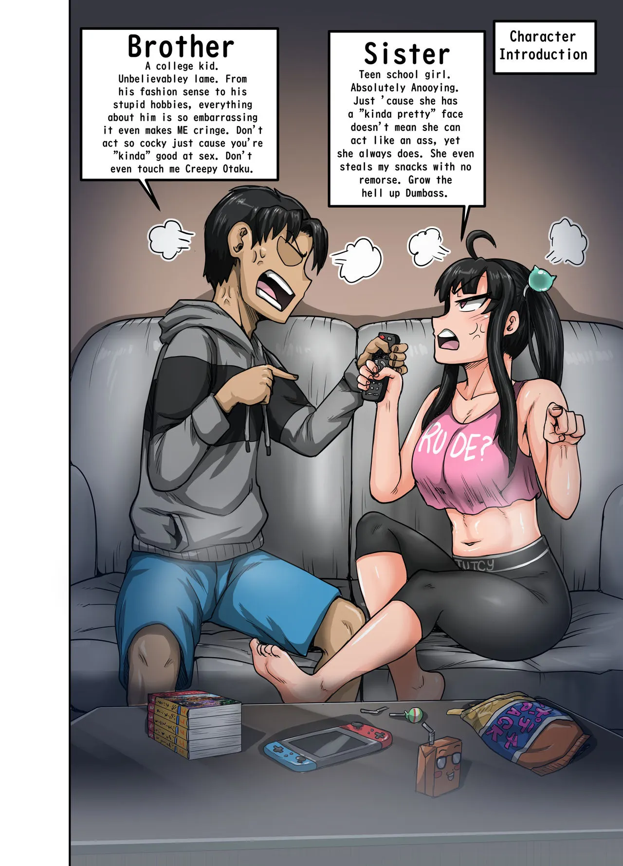Annoying Sister Needs To Be Scolded!  (Chapter 1) — page 2