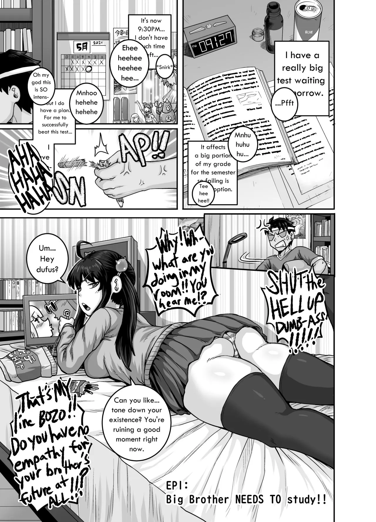 Annoying Sister Needs To Be Scolded!  (Chapter 1) — page 13