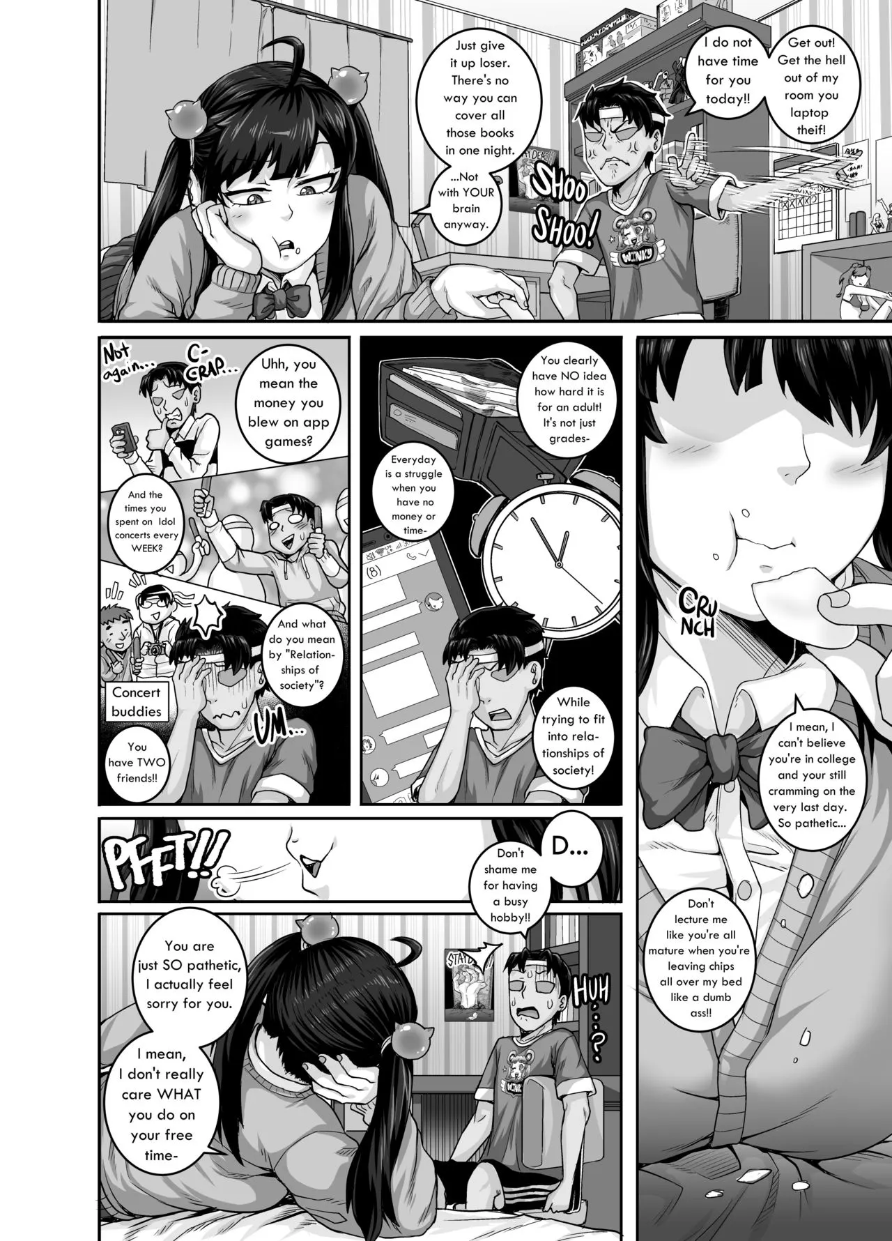 Annoying Sister Needs To Be Scolded!  (Chapter 1) — page 14