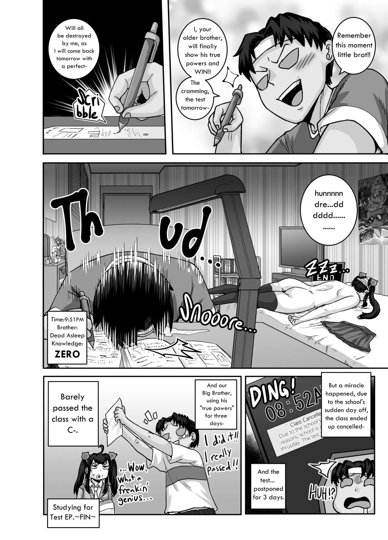 Annoying Sister Needs To Be Scolded!  (Chapter 1) — page 28