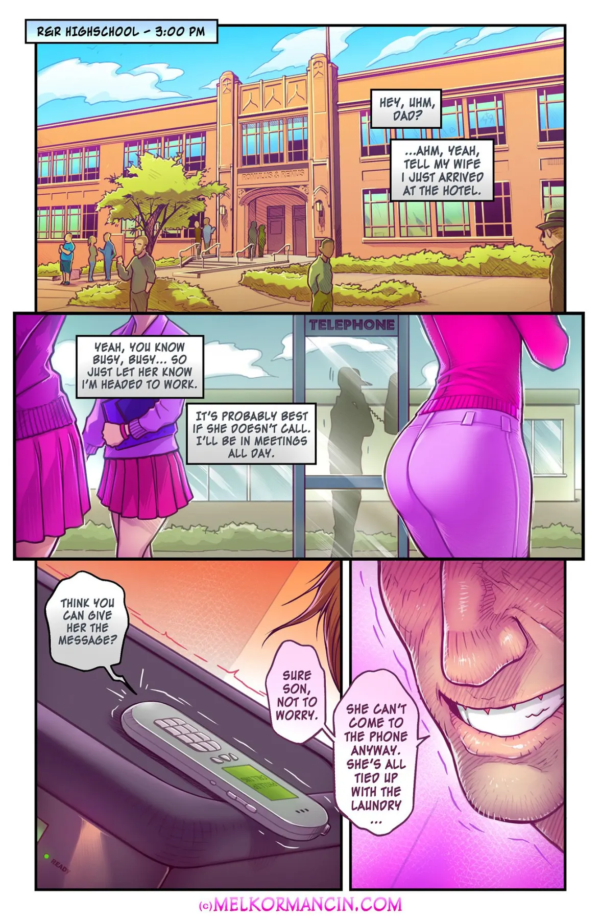 The Naughty In-Law  (Chapter 2 - Family Ties) — page 4
