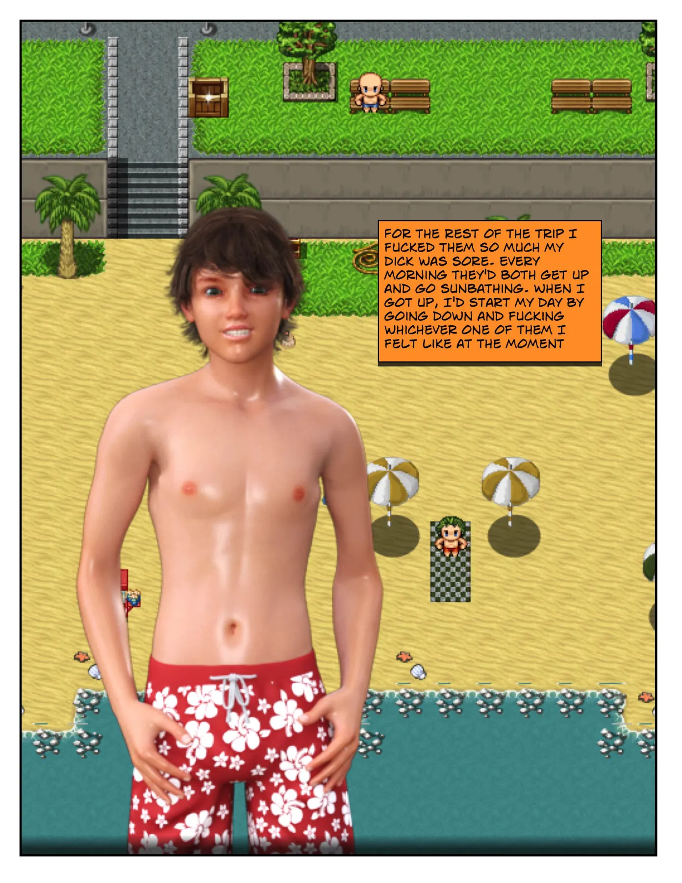Incest Story  (Chapter 03 - Summer Vacation) — page 34