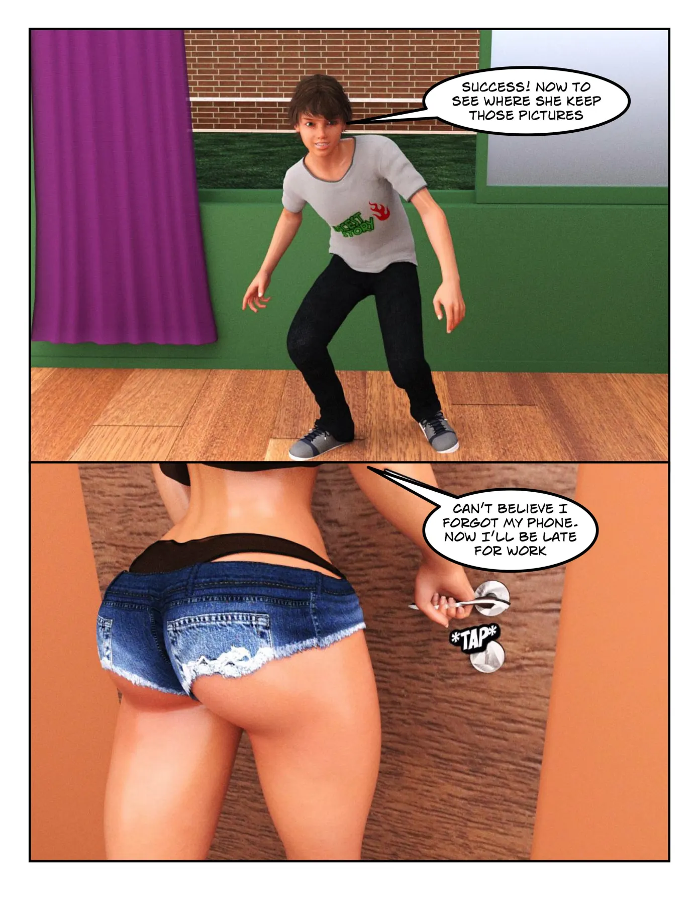 Incest Story  (Chapter 04 - Nicole) — page 4