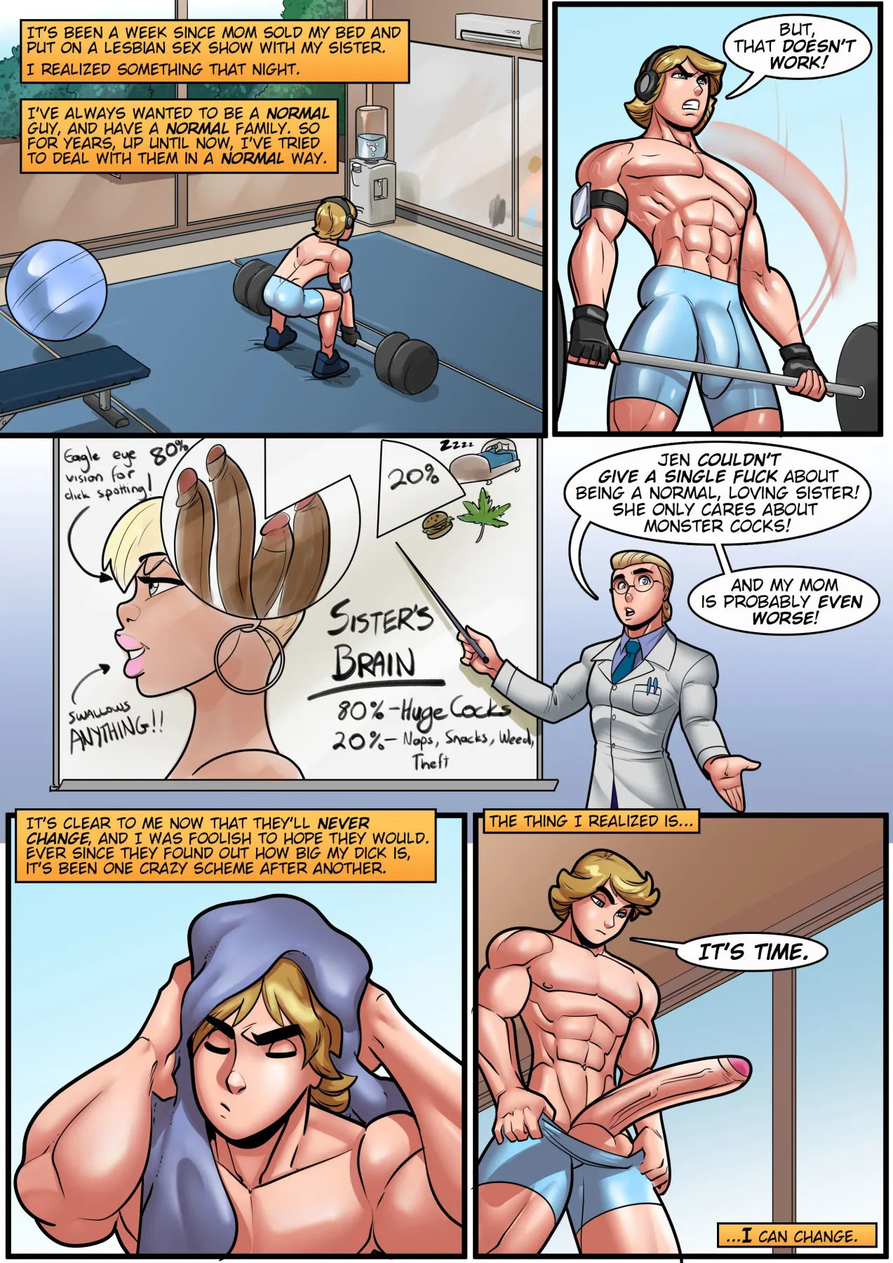My Mom And Sister Are Size Queen Sluts  (Chapter 3) — page 2