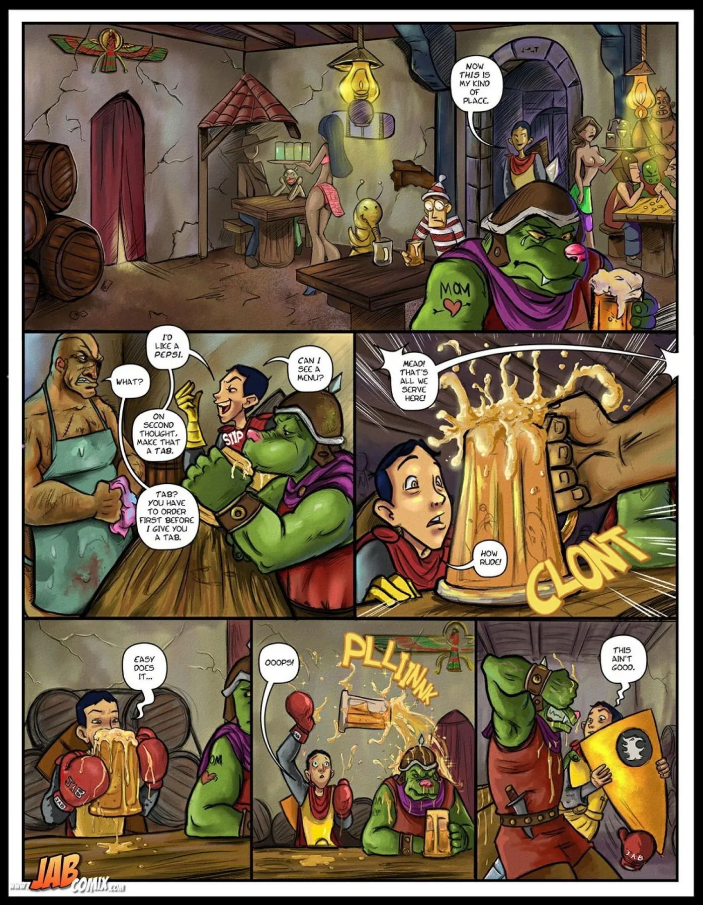 Da'younguns & Dragon - Dungeons & Dragons  (Chapter 01) — page 14