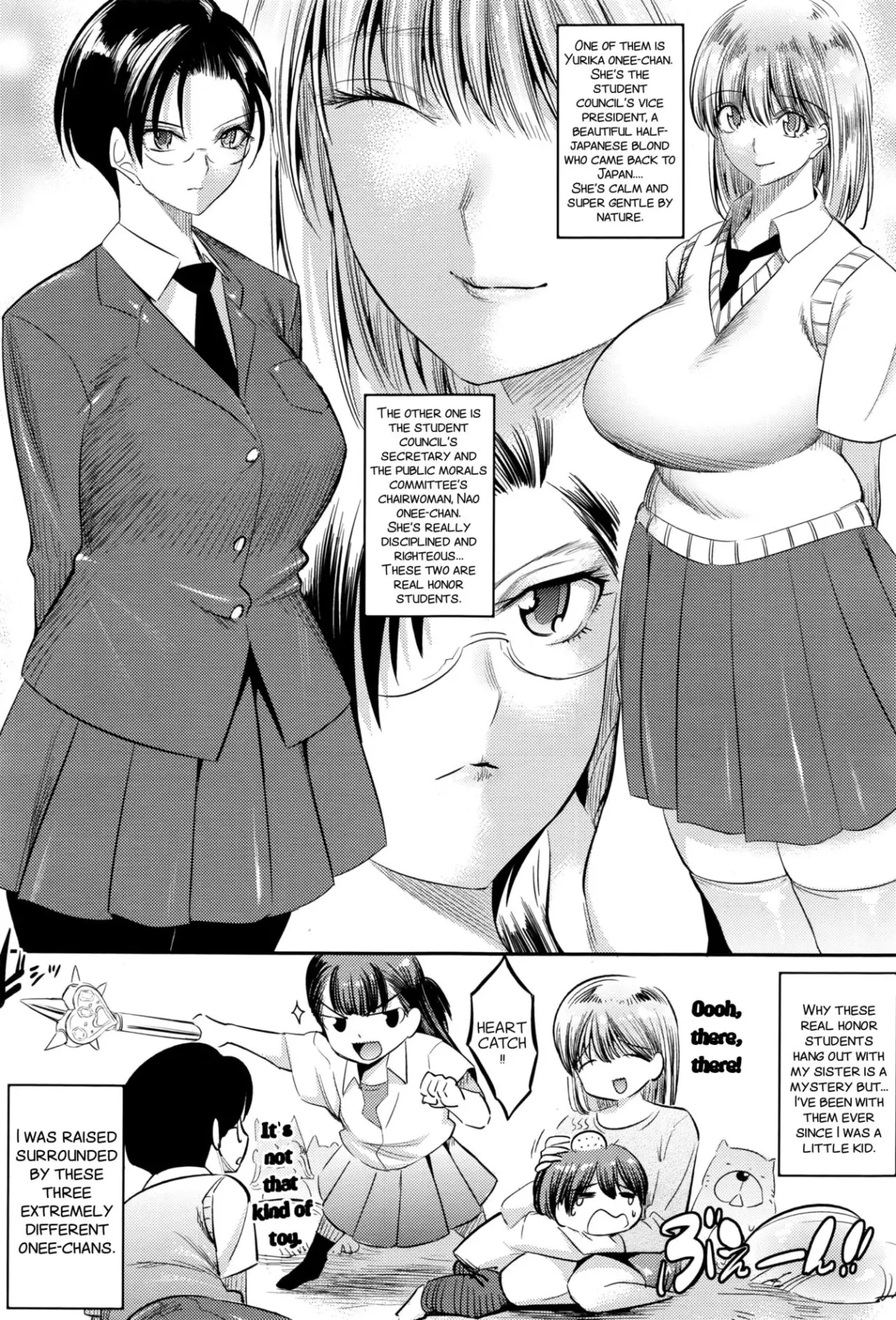Hontou Wa H Na Onee-chan No Tomodachi  (Chapter 01) — page 3
