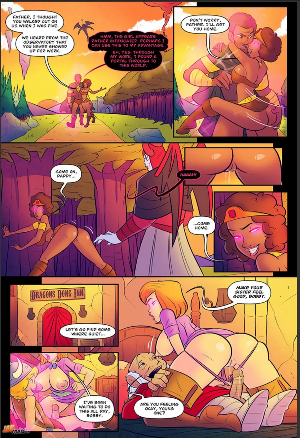 Da'younguns & Dragon - Dungeons & Dragons  (Chapter 02) — page 14