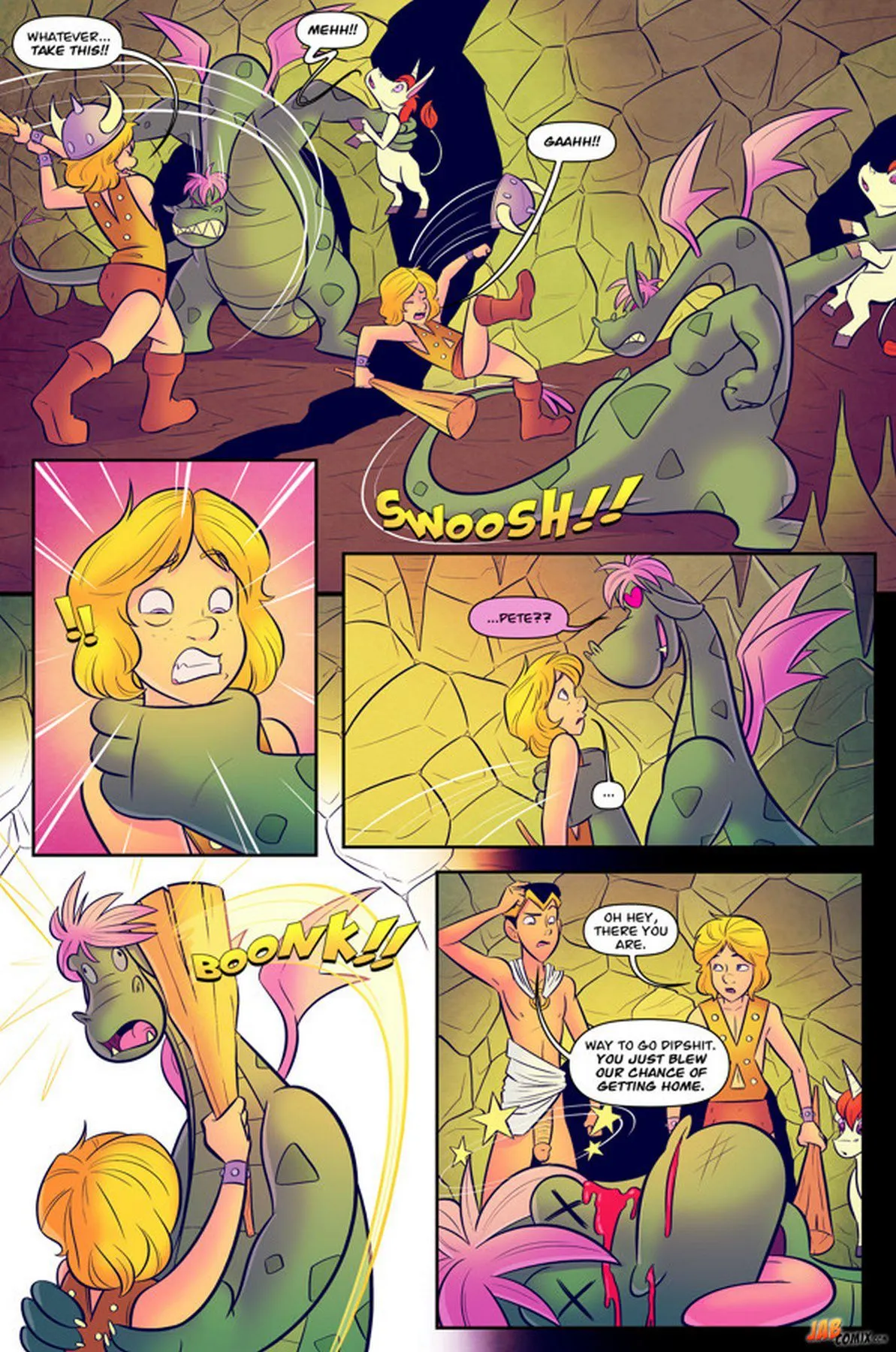 Da'younguns & Dragon - Dungeons & Dragons  (Chapter 02) — page 21