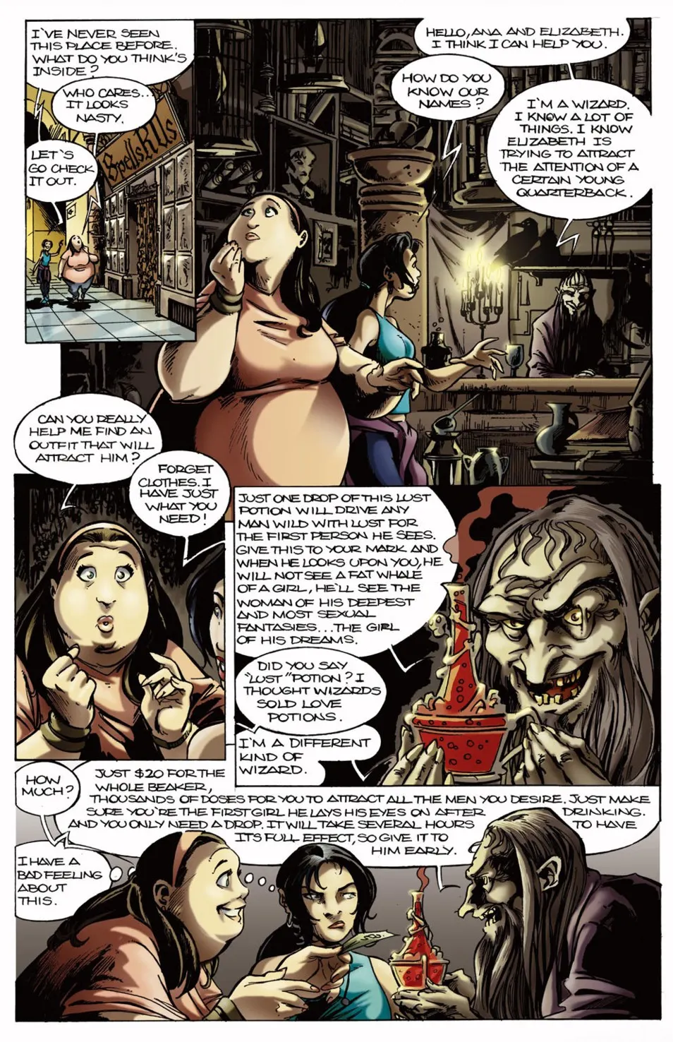 Spells R Us - Dream Girl  (Chapter 01-) — page 4