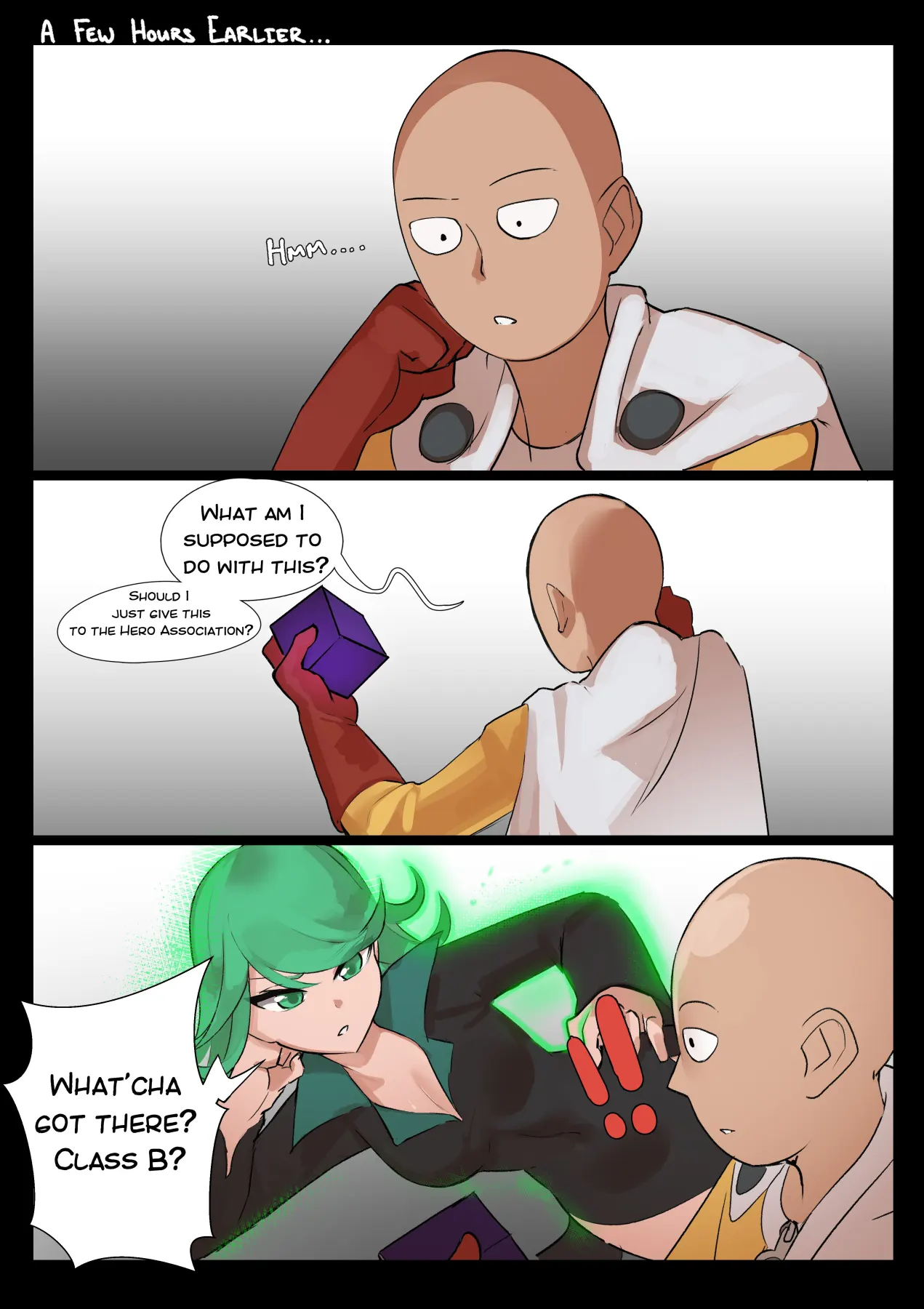 What A Twist! One Punch Man  (Chapter 01) — page 2