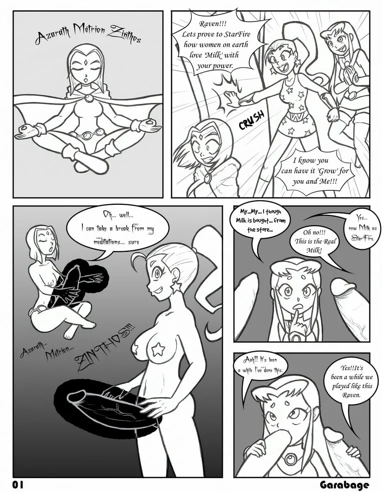Futeen Titans - Teen Titans  (Chapter 01) — page 1