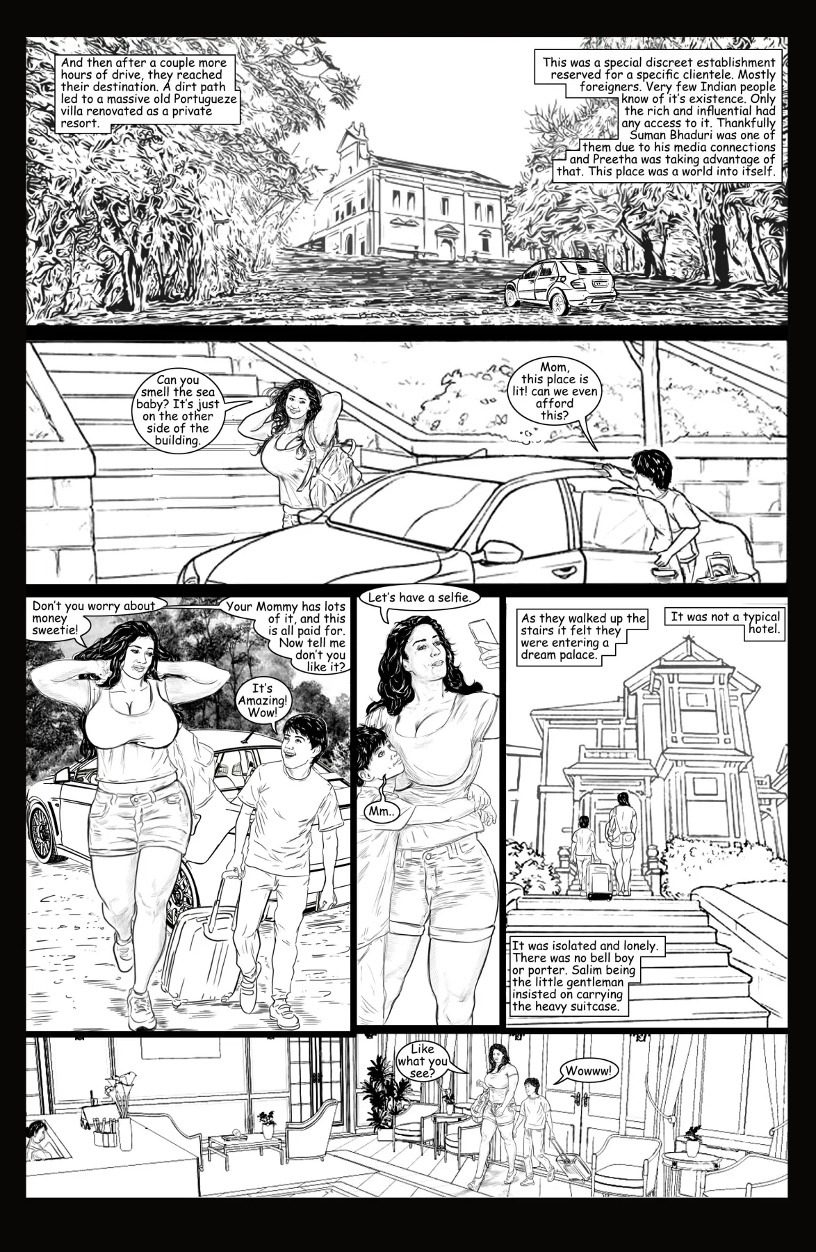Motherhood â A Tale Of Love  (Chapter 7 - Honeymoon In Goa) — page 28