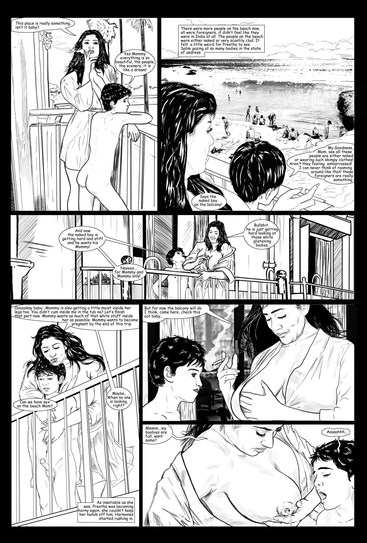Motherhood â A Tale Of Love  (Chapter 7 - Honeymoon In Goa) — page 41