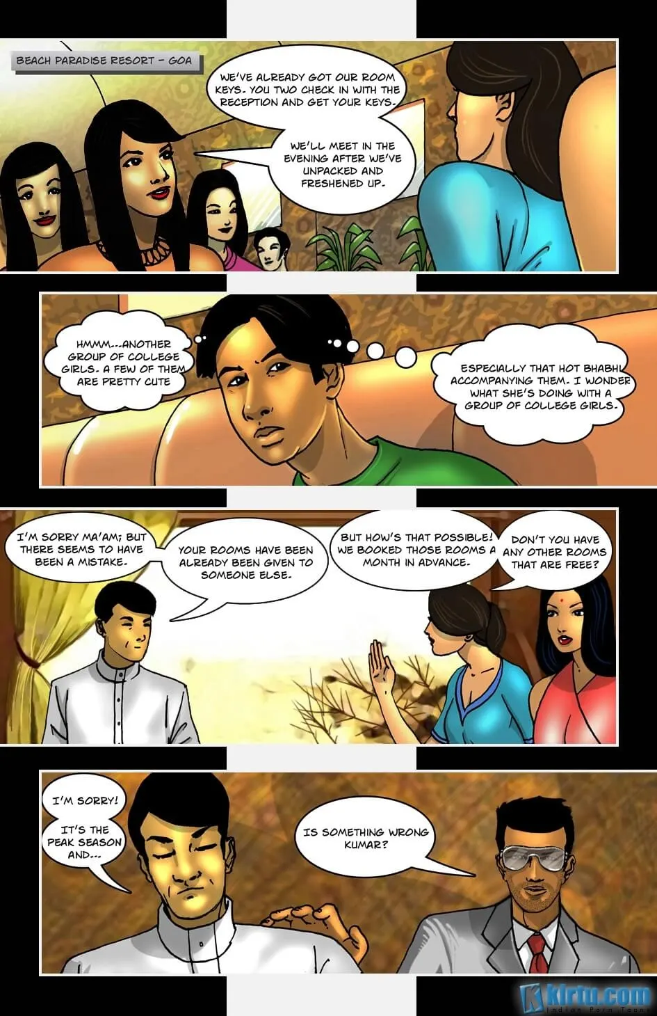 Savita Bhabhi In Goa  (Chapter 01) — page 4