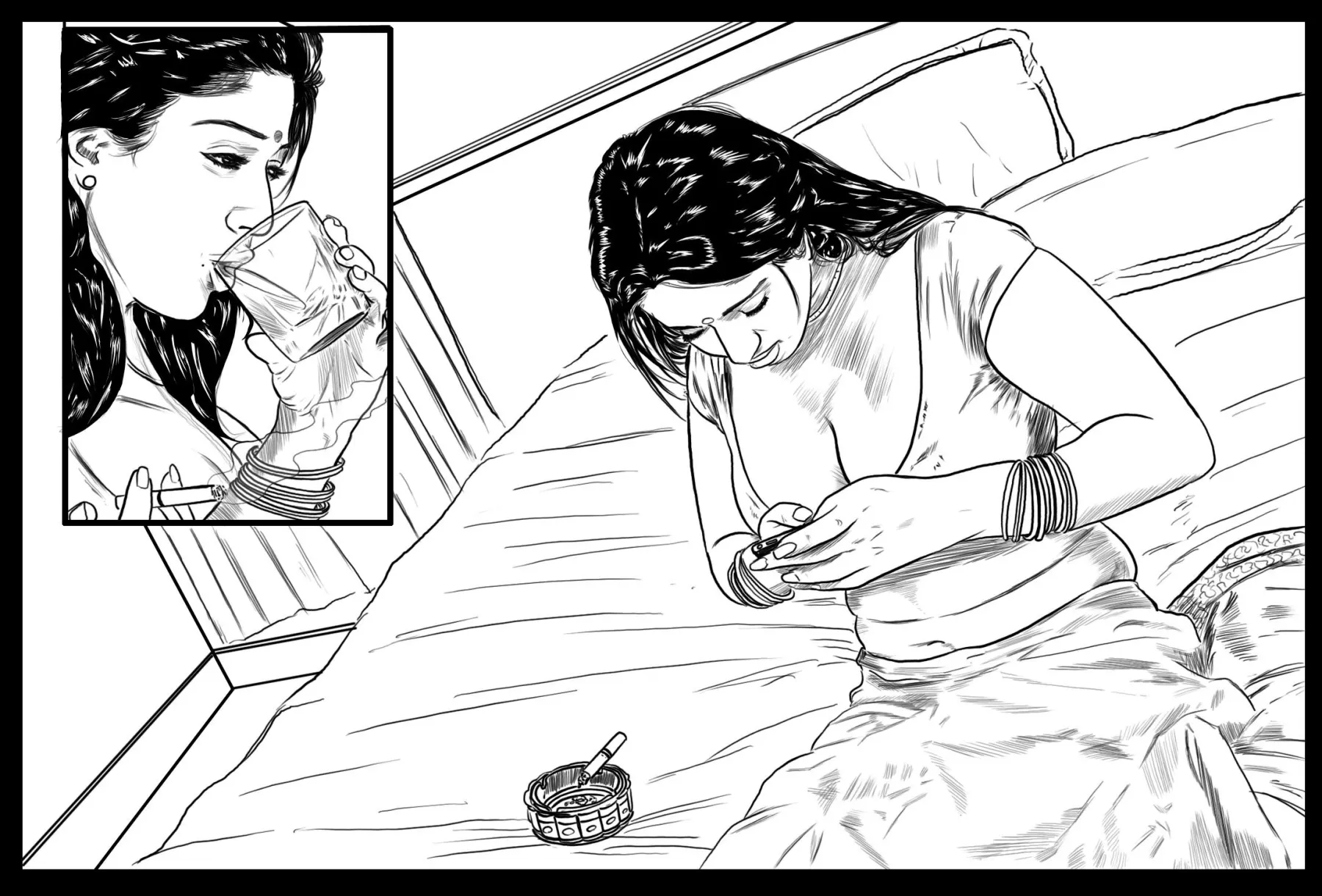 Motherhood â A Tale Of Love  (Chapter 1.5 - Images Only) — page 9