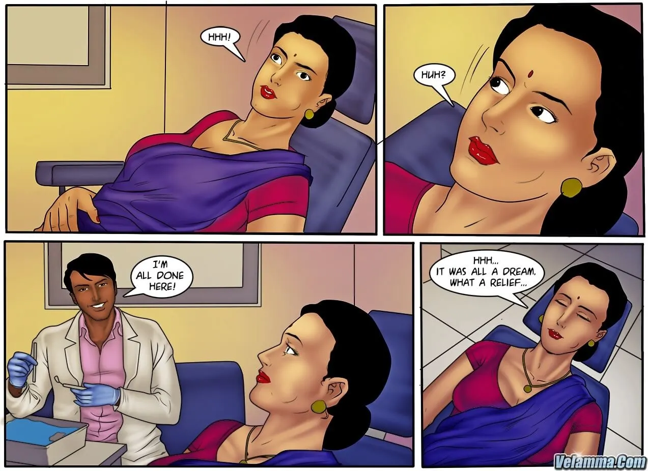 Velamma Dreams  (Chapter 14 - Dirty Dentist) — page 29