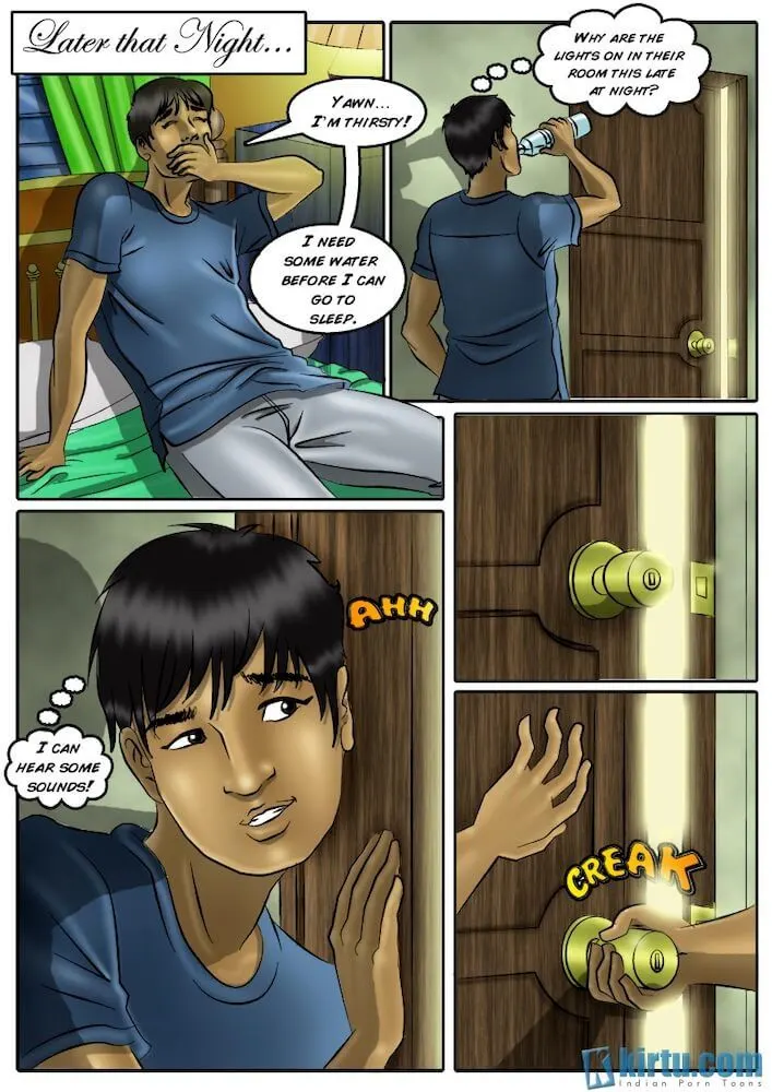 XXX Apartments  (Chapter 01 - A Good Bhabhi Cares For Her Devar) — page 9