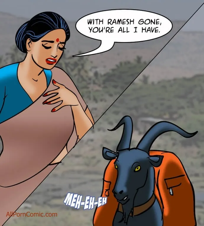 Velamma Dreams  (Chapter 15 - The Last Woman On Earth) — page 19